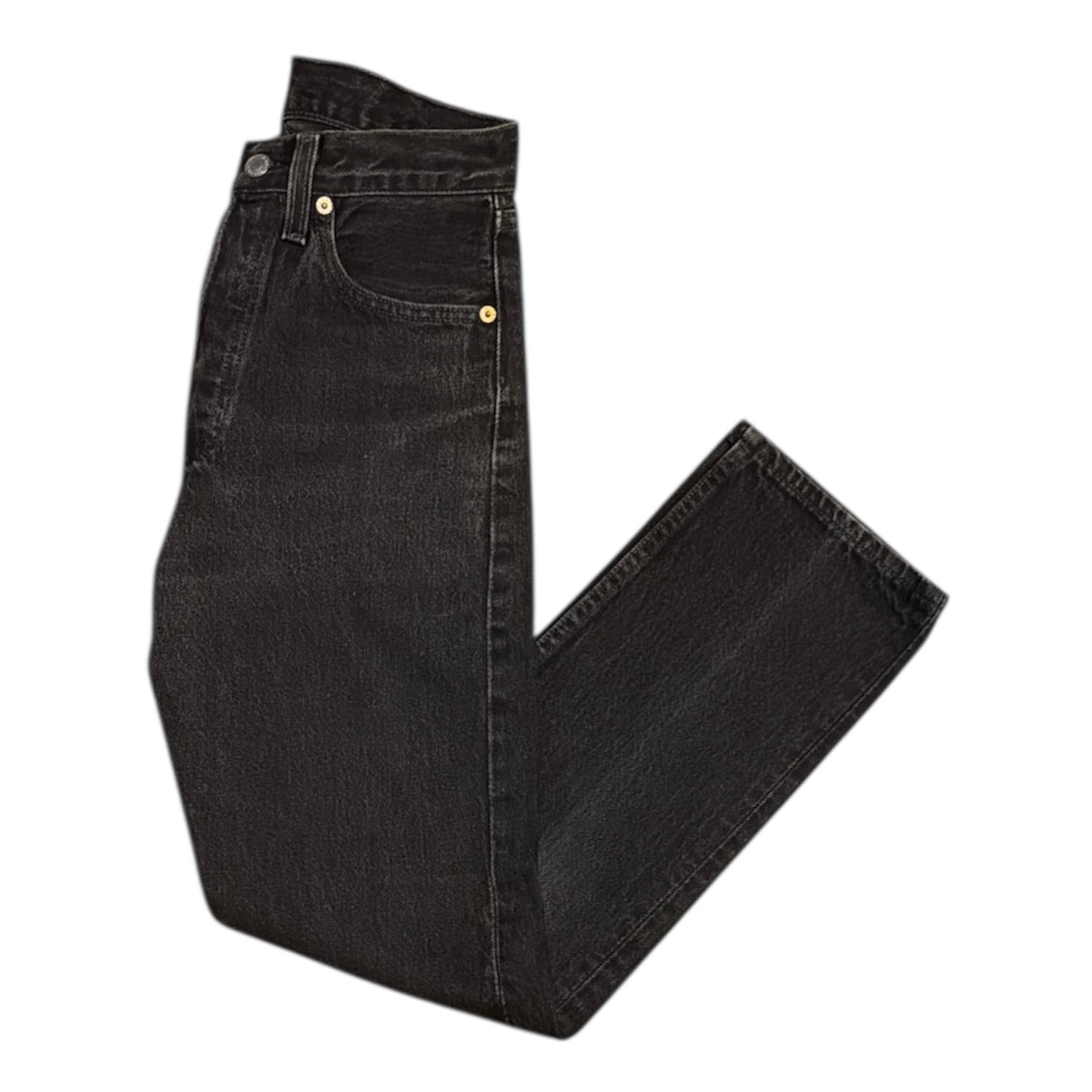 Vintage Levis 501 Black Washed Jeans (W27/L28)