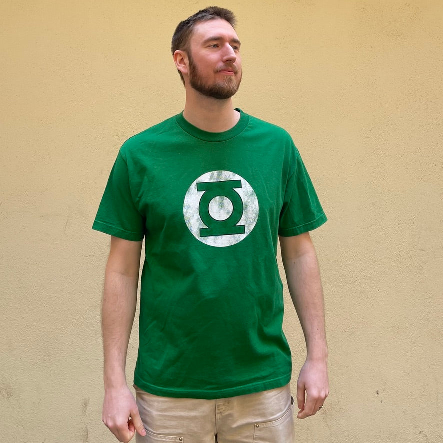 DC Comics Green Lantern Green White S07 Tshirt