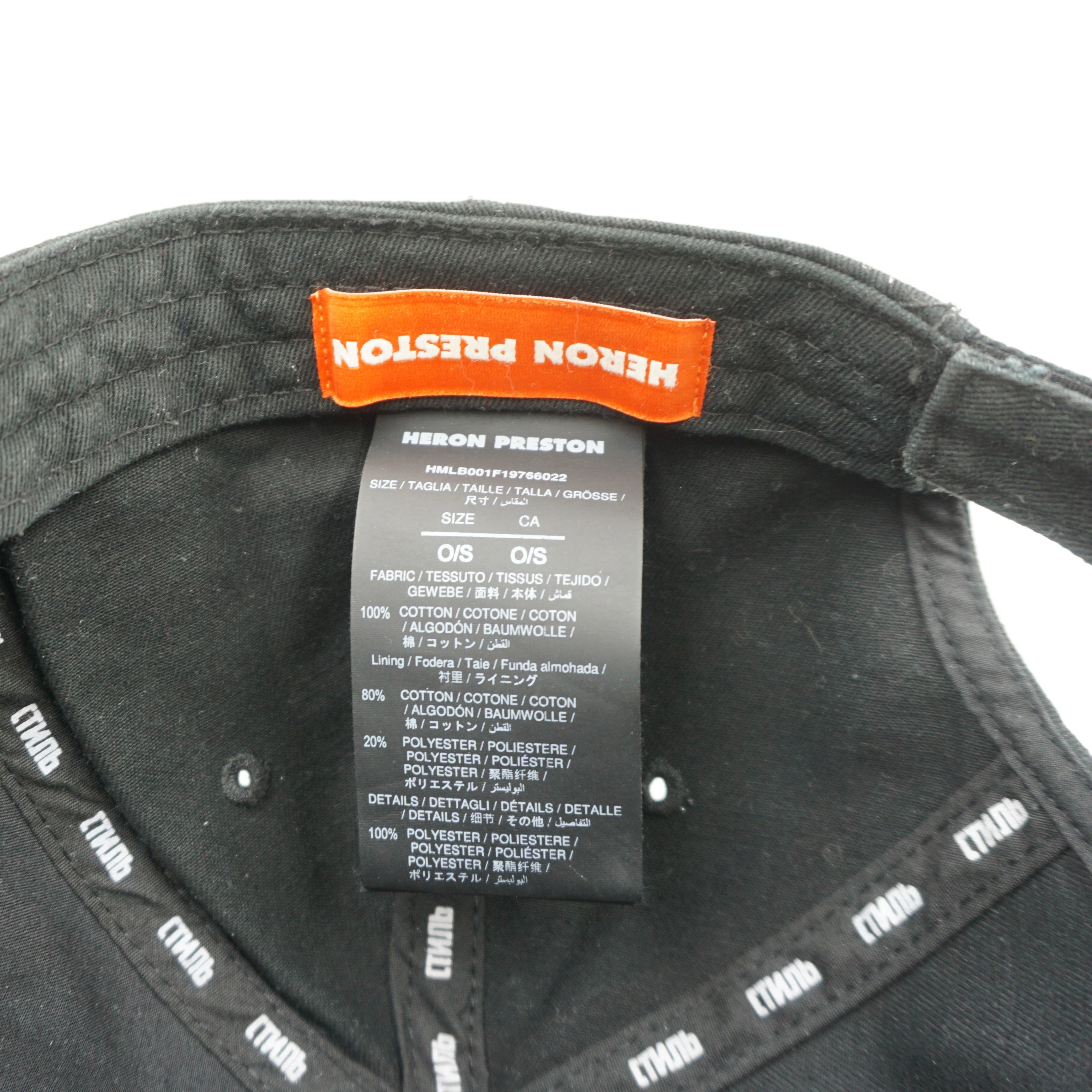 Heron Preston Cap Black/Blue