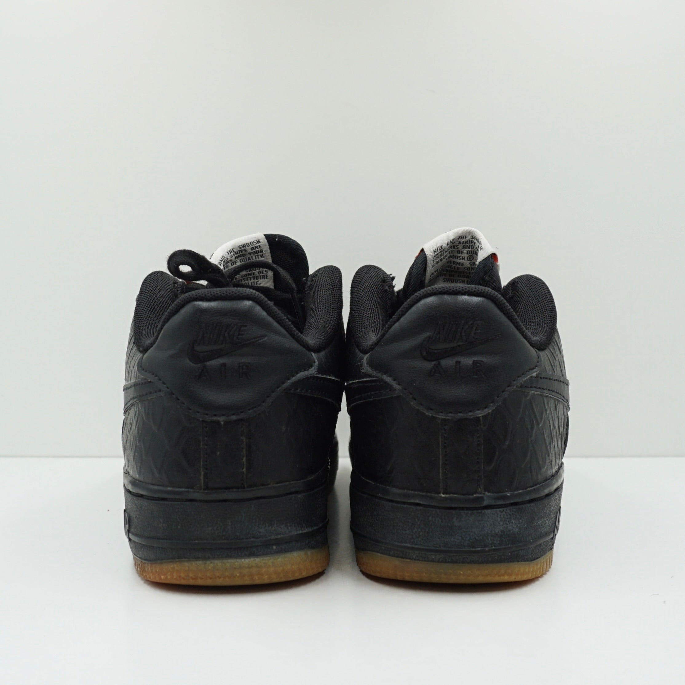Nike Air Force 1 Croc Black Gum