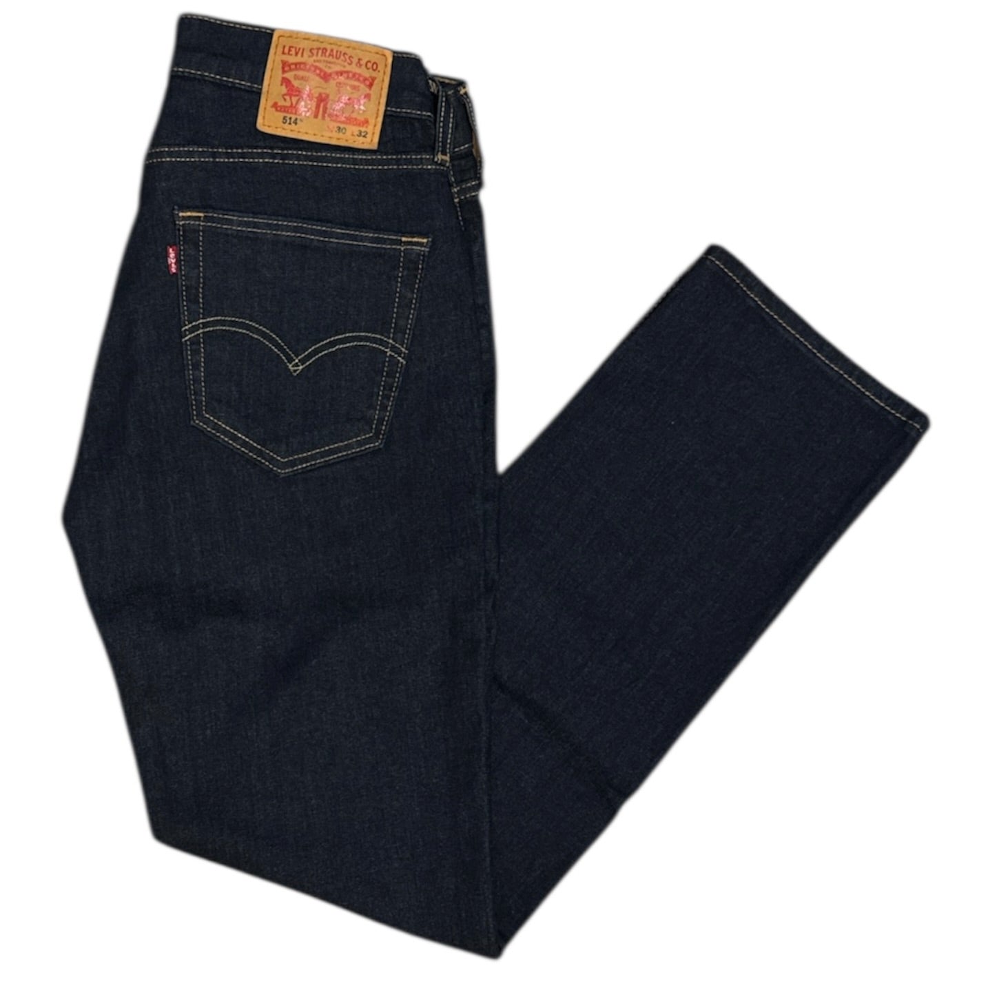 Levis 514 Straight Fit Dark Blue Jeans