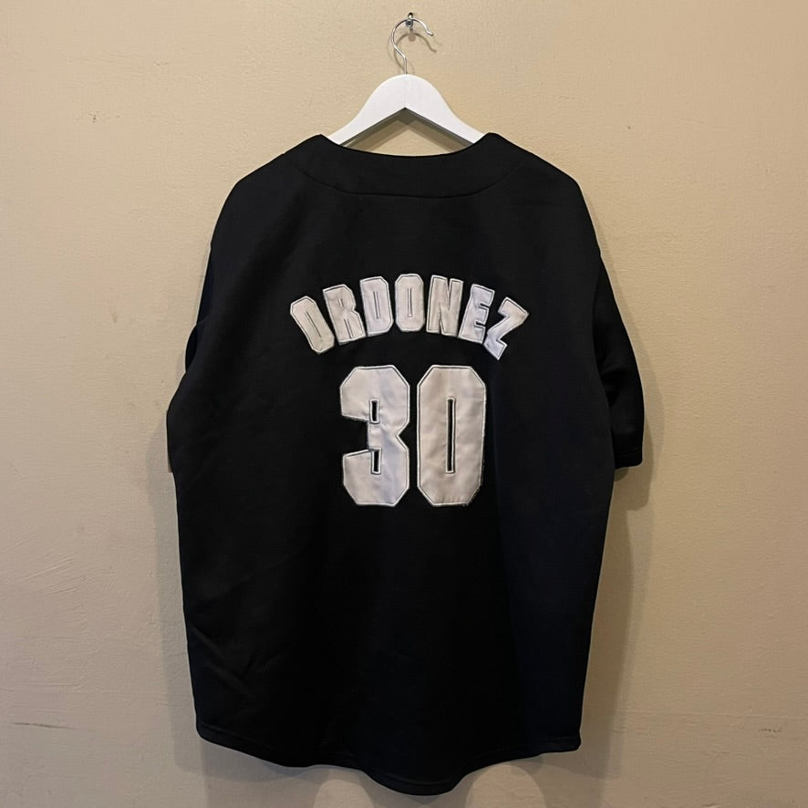 True Fan 2003 White Sox Ordonez #30 Black Jersey