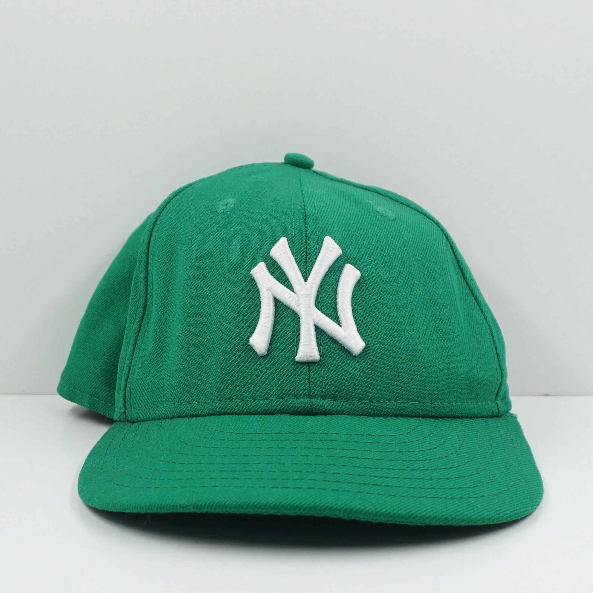 New Era New York Yankees Green White Fitted Cap