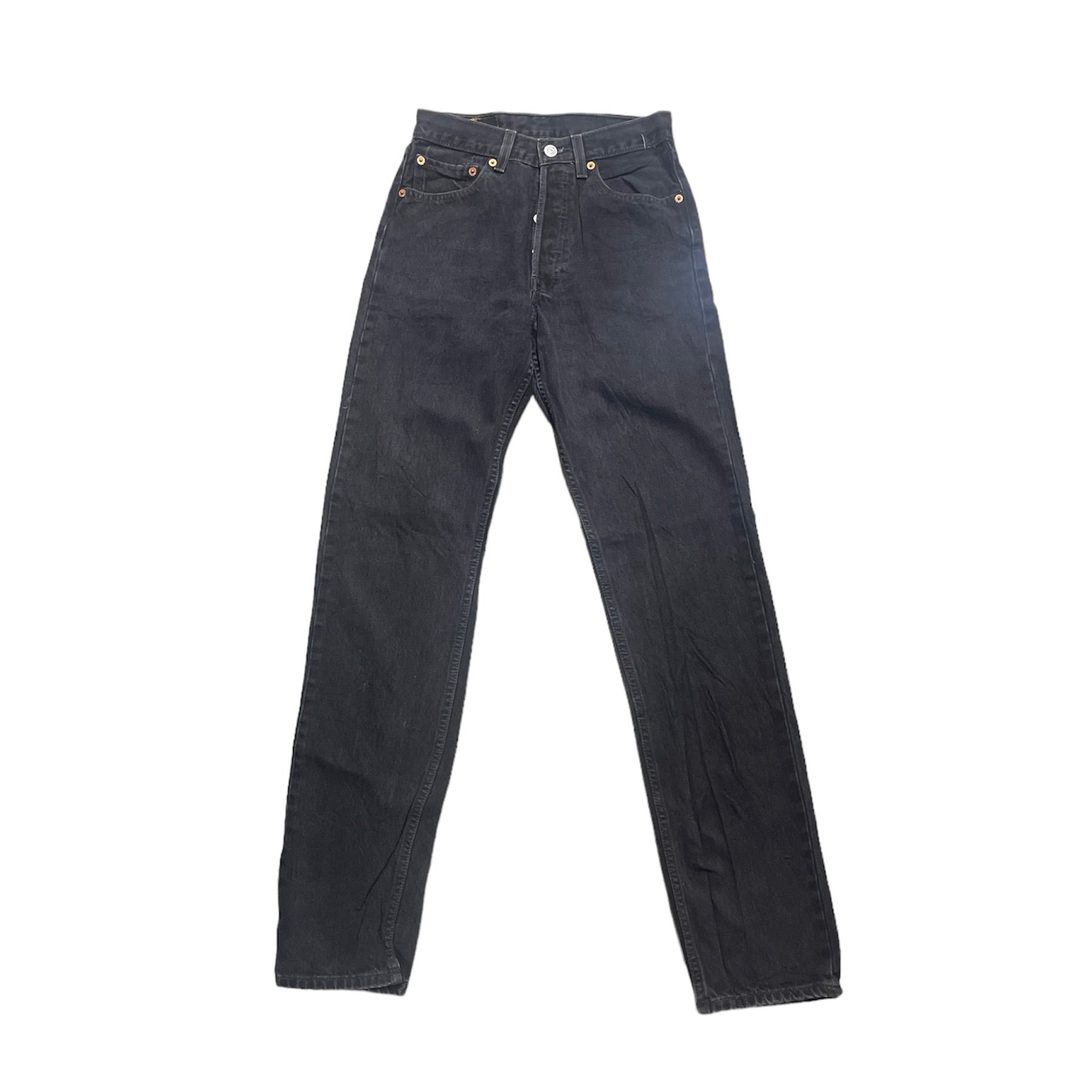Vintage Levis 501 Vintage Black Jeans (W28/L34) (W)