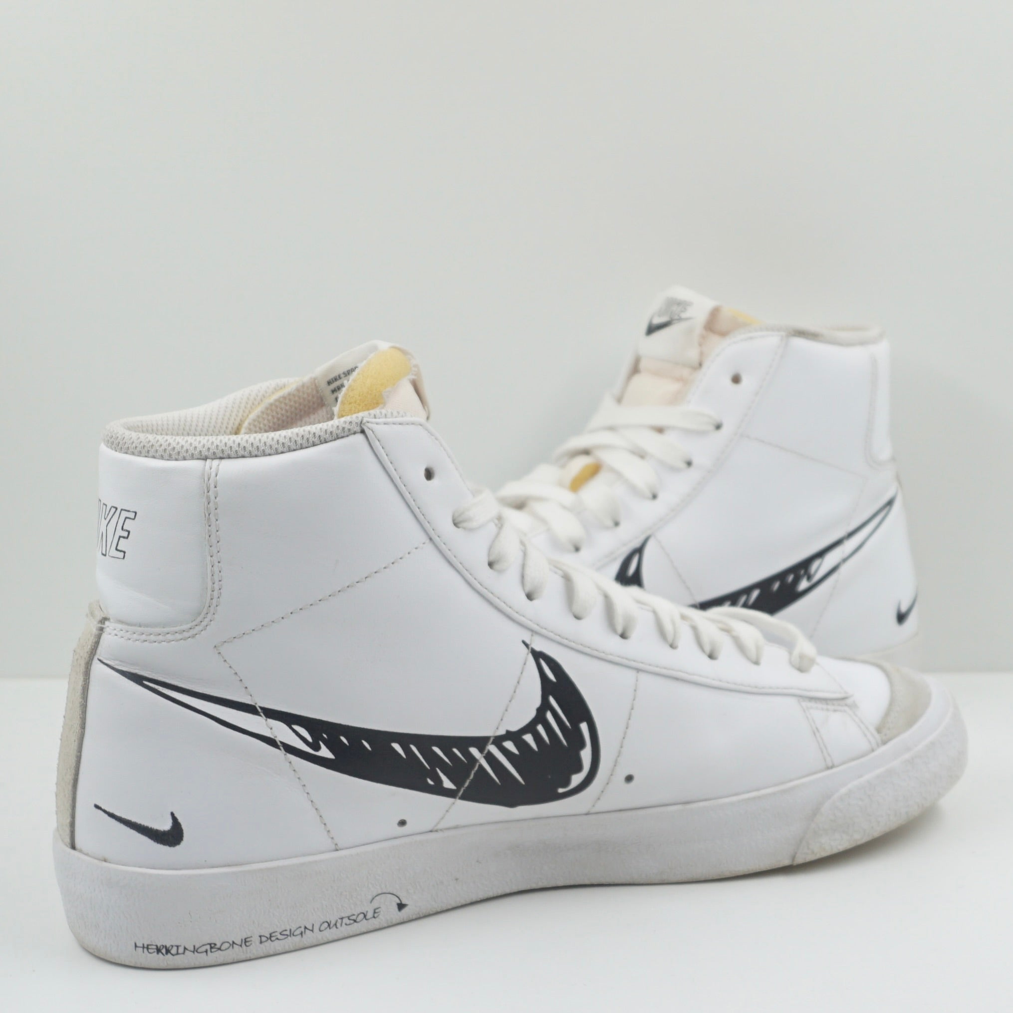 Nike Blazer Mid 77 Sketch White Black