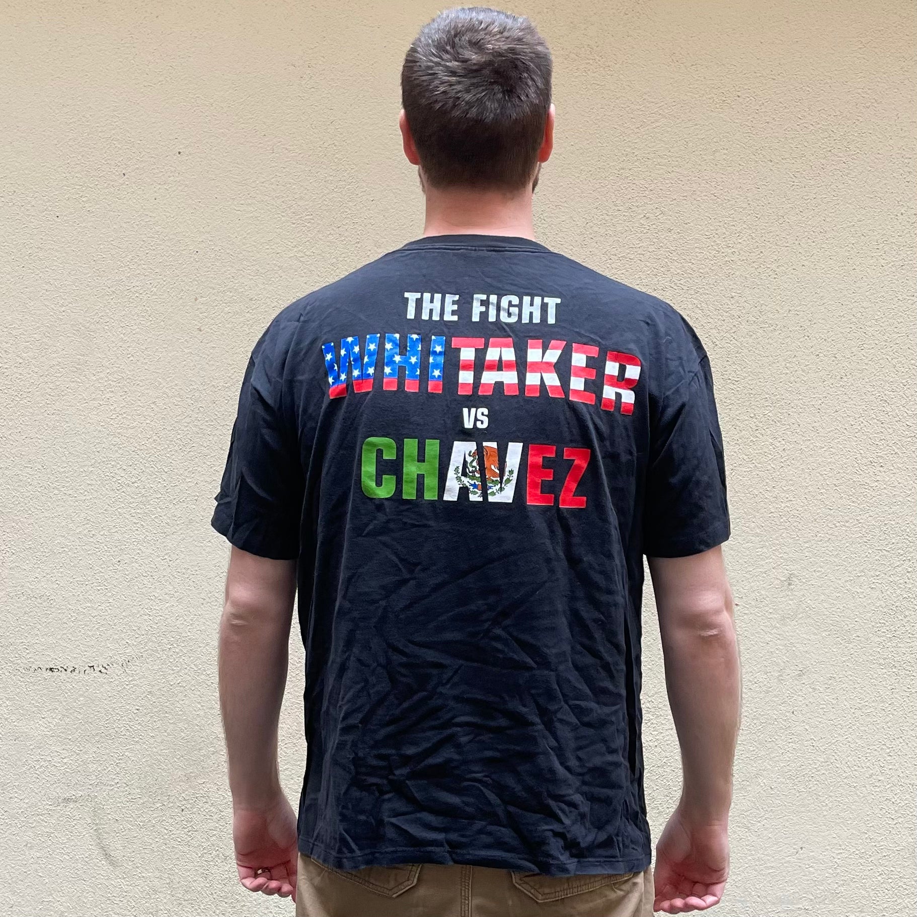 Brockum Made in USA The Fight Whitaker vs Chavez September 1993 Tshirt