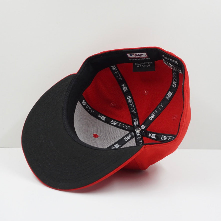 New Era Cincinnati Reds Red Fitted Cap