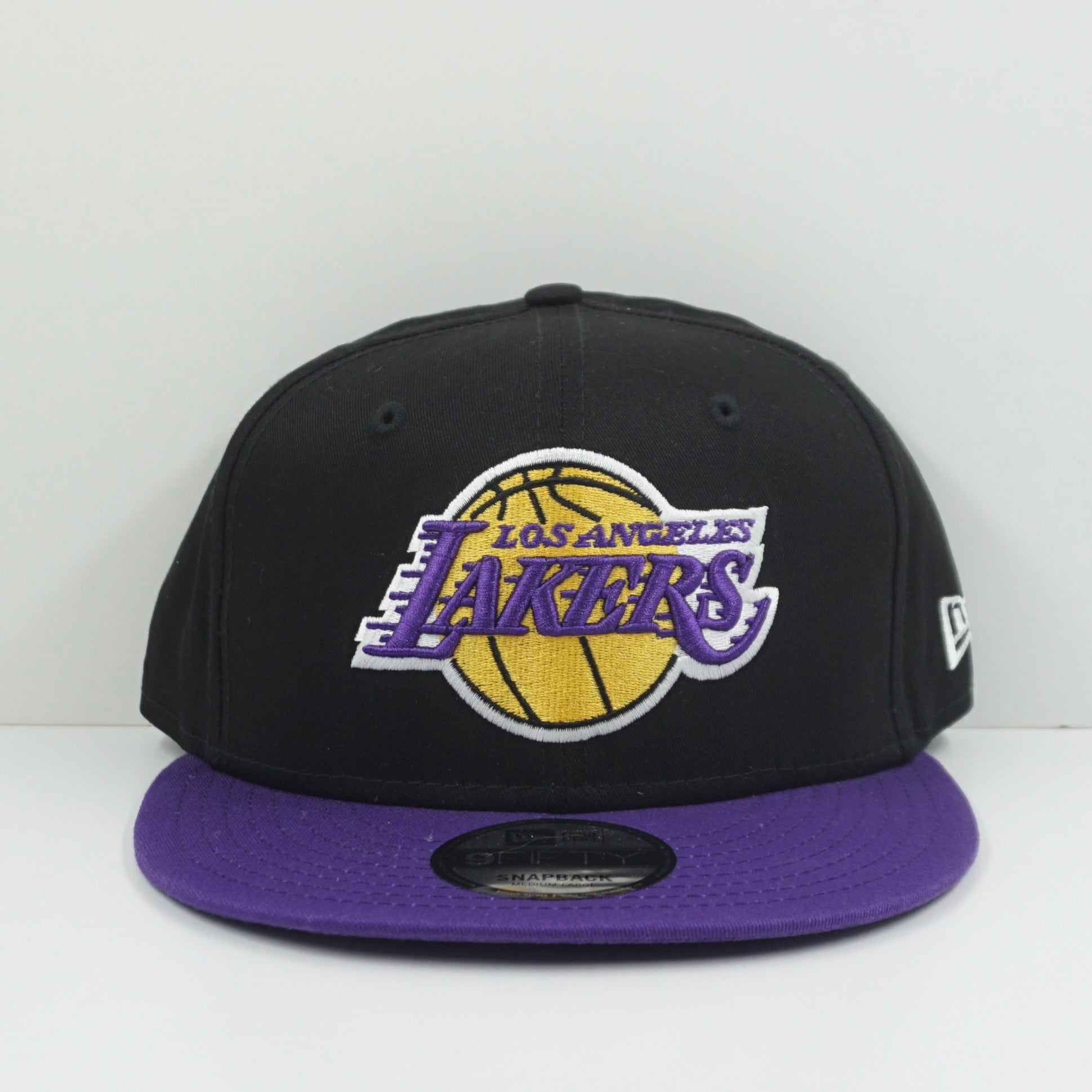 New Era Los Angeles Lakers Black Purple Snapback Cap