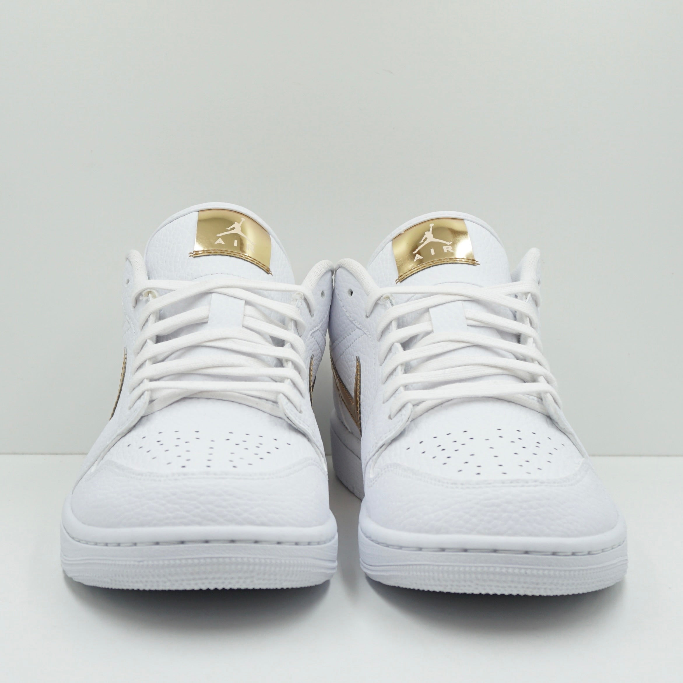 Jordan 1 Low White Metallic Gold (W)