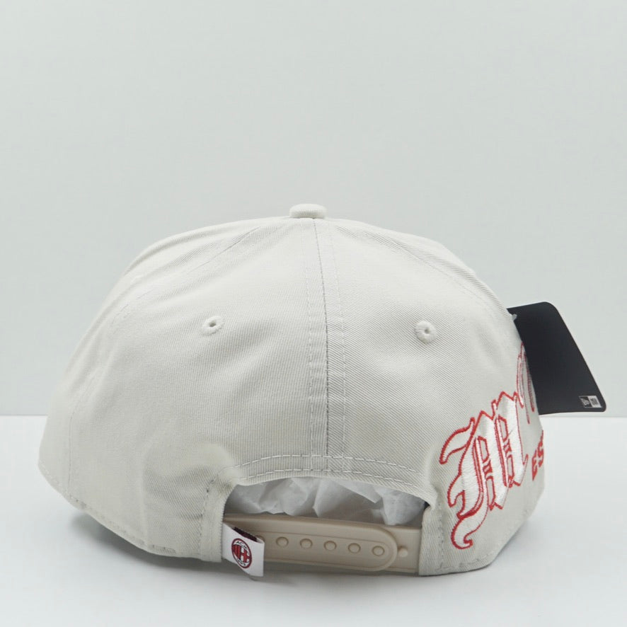 New Era AC Milan Cream & Denim Snapback Cap
