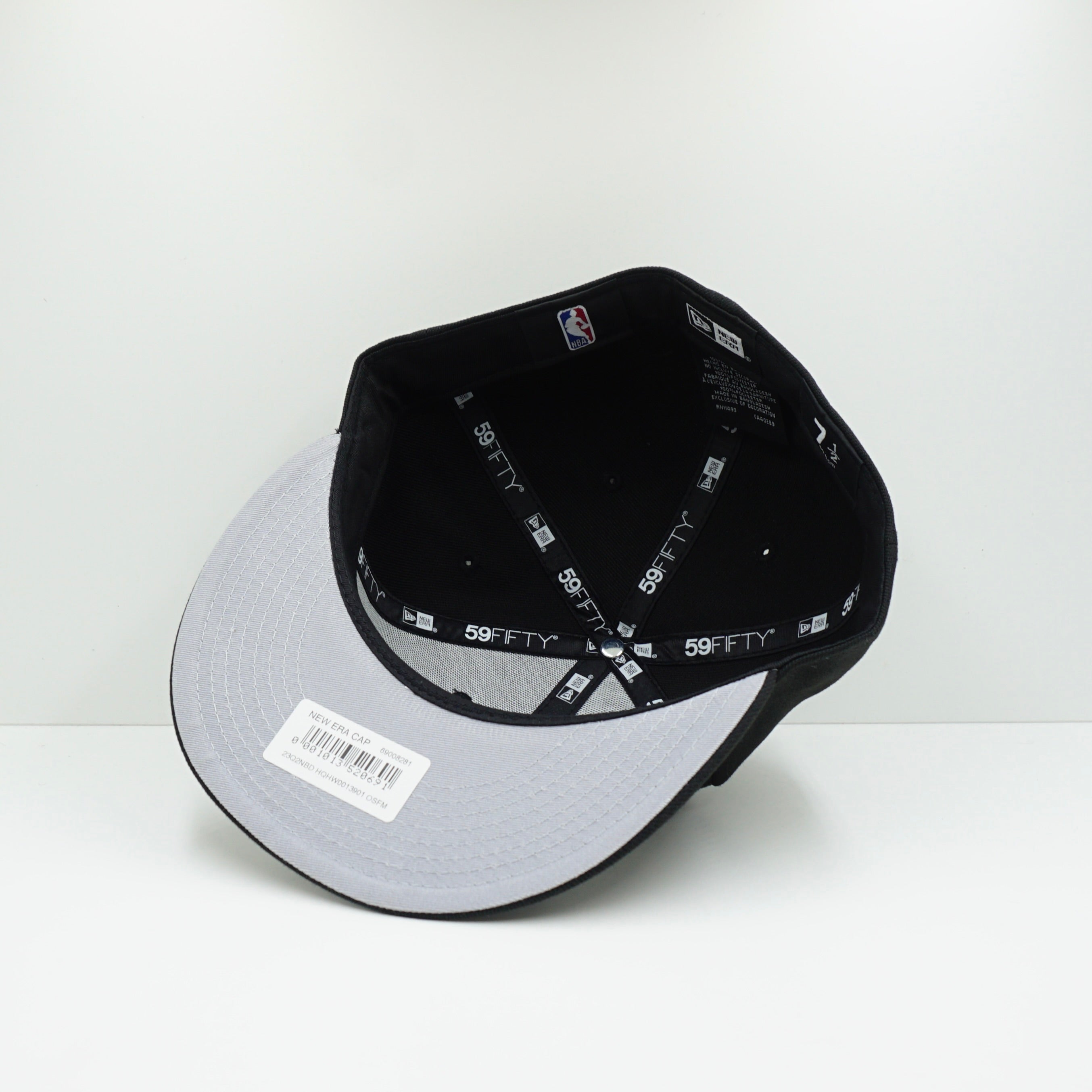 New Era Chicago Bulls Black Fitted Cap