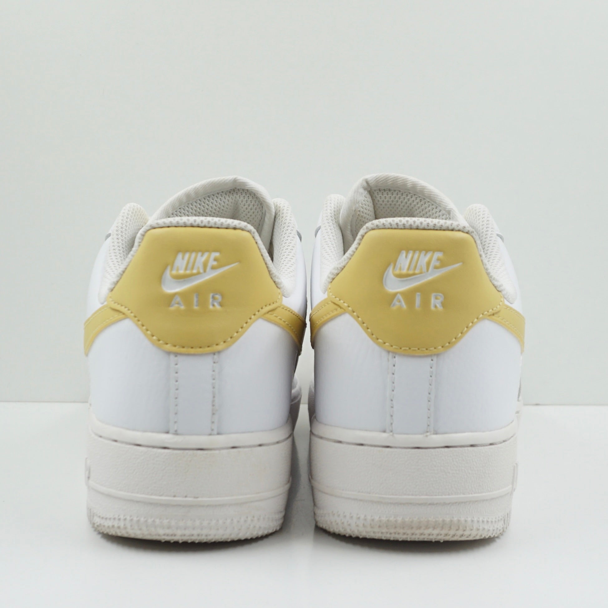 Nike Air Force 1 '07 White Saturn Gold White White (W)