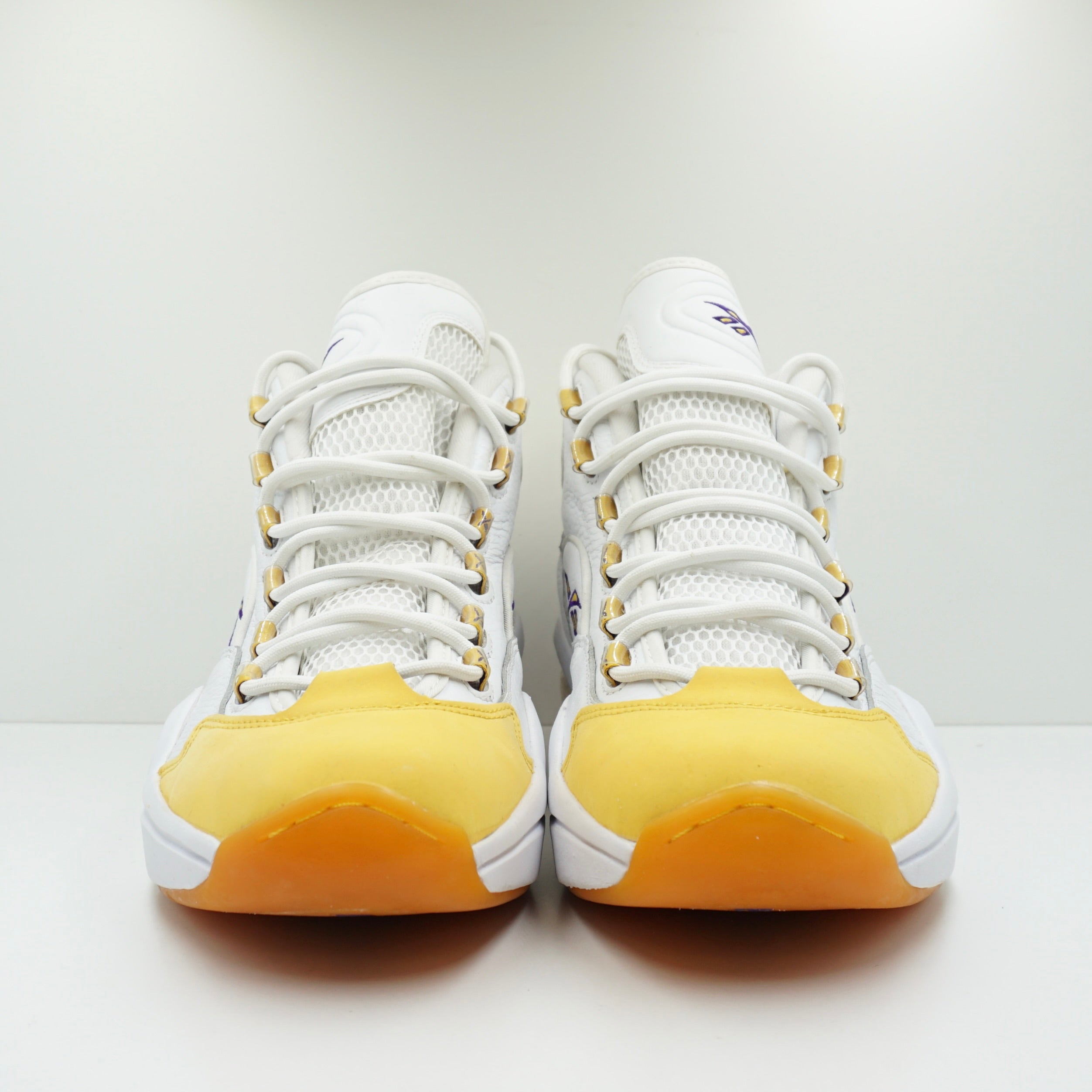 Reebok Question Mid Yellow Toe