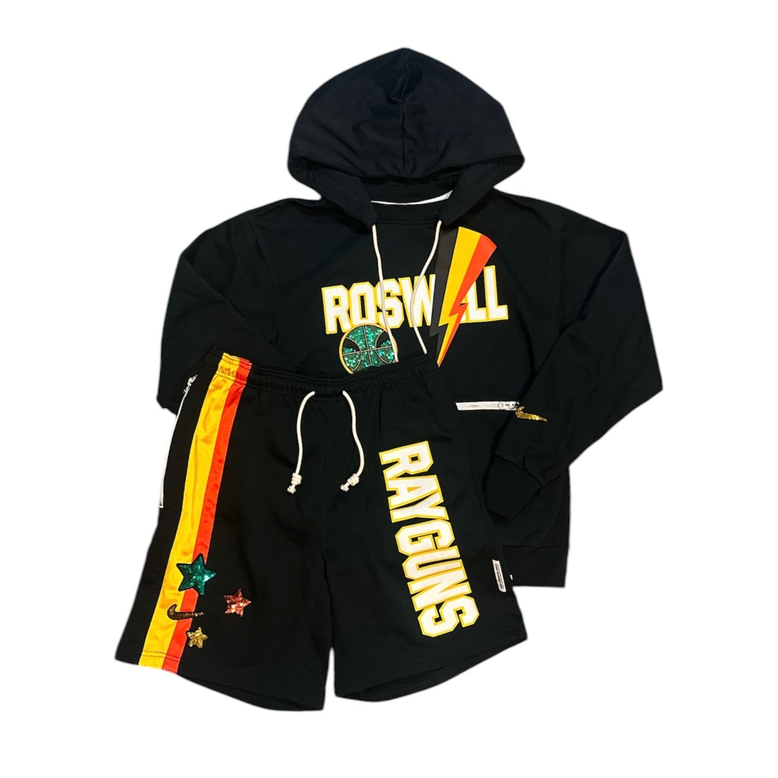 Nike Rayguns Roswell Hoodie & Shorts Set