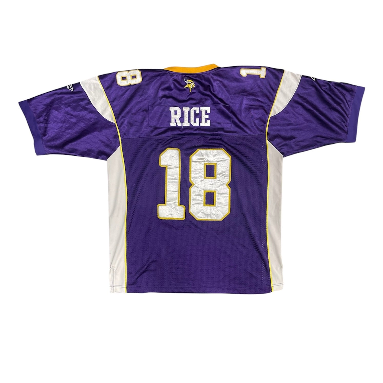 Reebok NFL Minnesota Vikings Rice #18 American Football Jersey