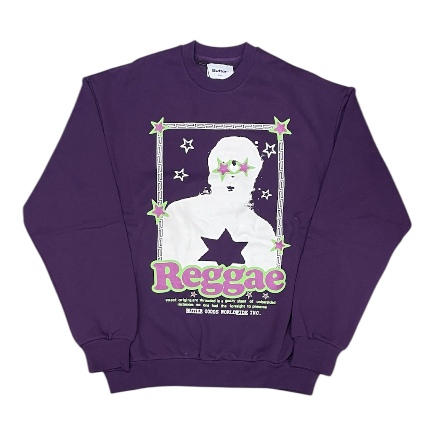 Butter Goods Gauzy Eggplant Sweathsirt