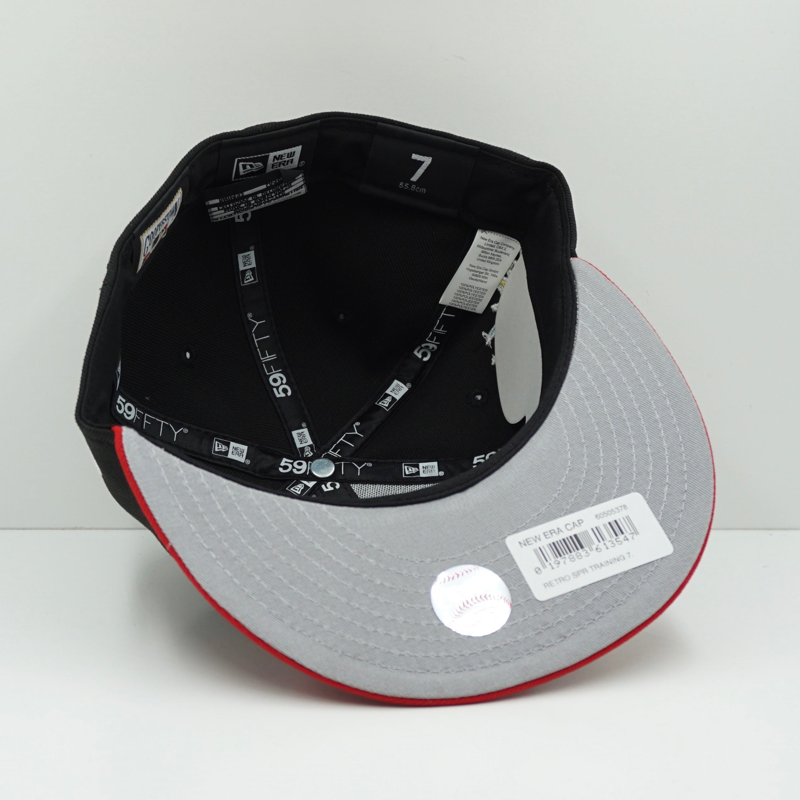 New Era Retro Spring Training Philadelphia Phillies Black Red Fitted Cap