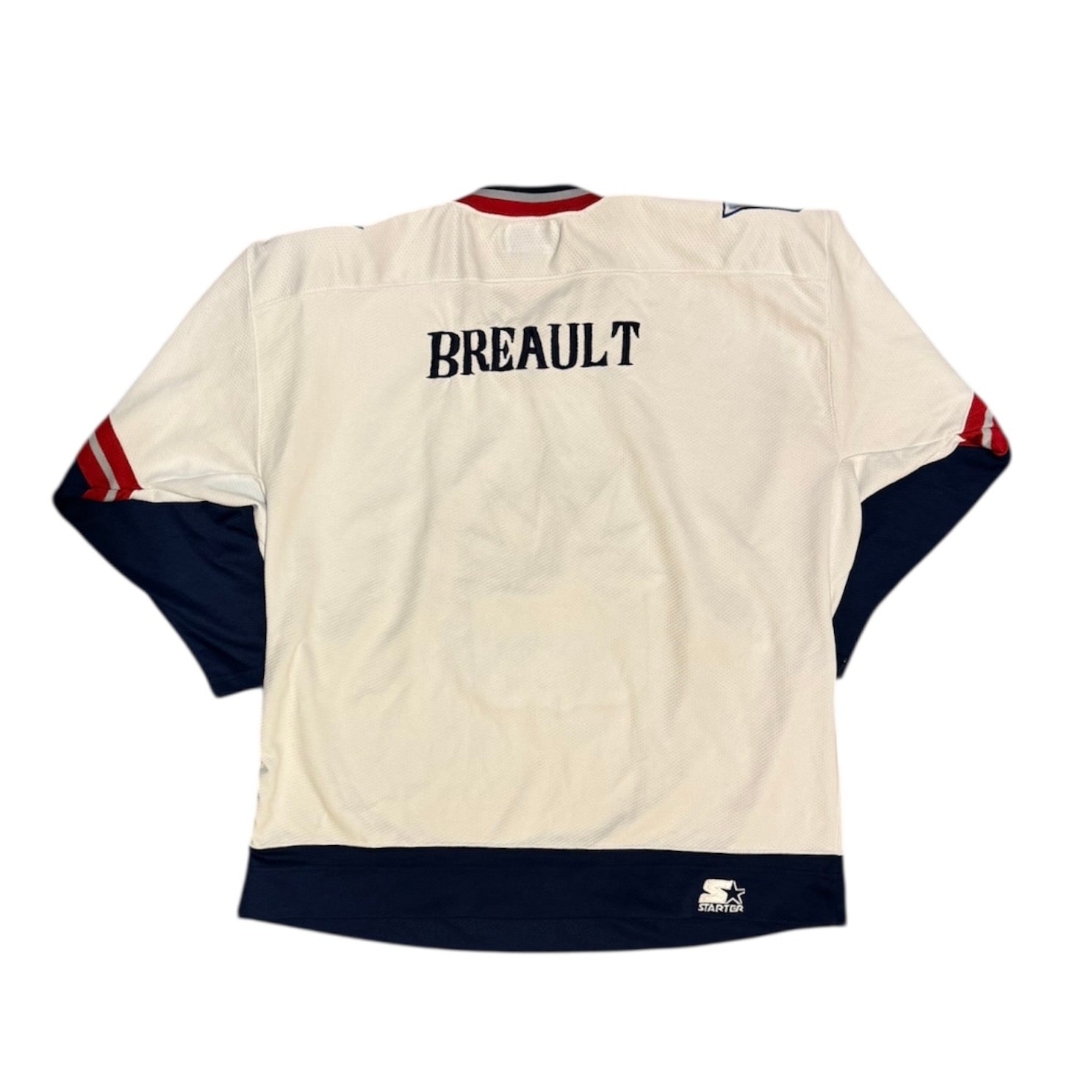 Starter New York Rangers Breault White NHL Jersey