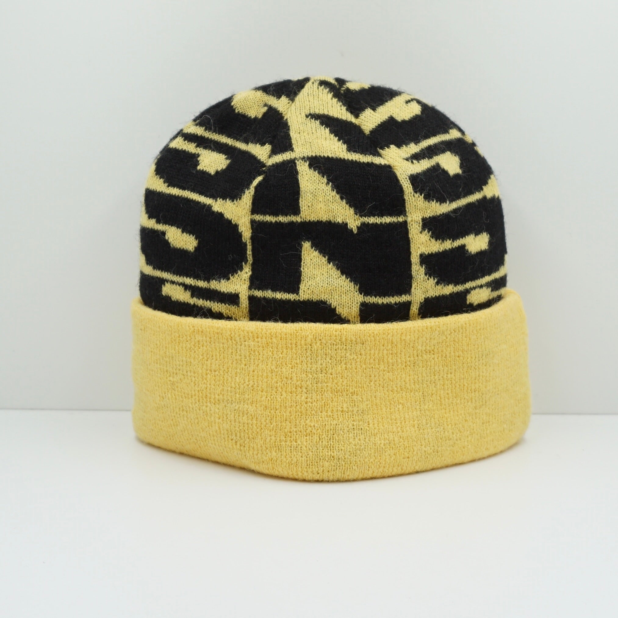 SNS Yellow Wool Beanie