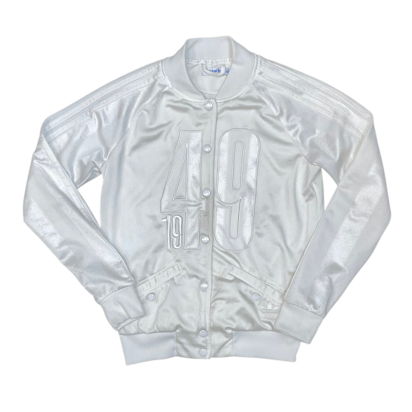 Adidas 1949 White Satin Jacket (W)