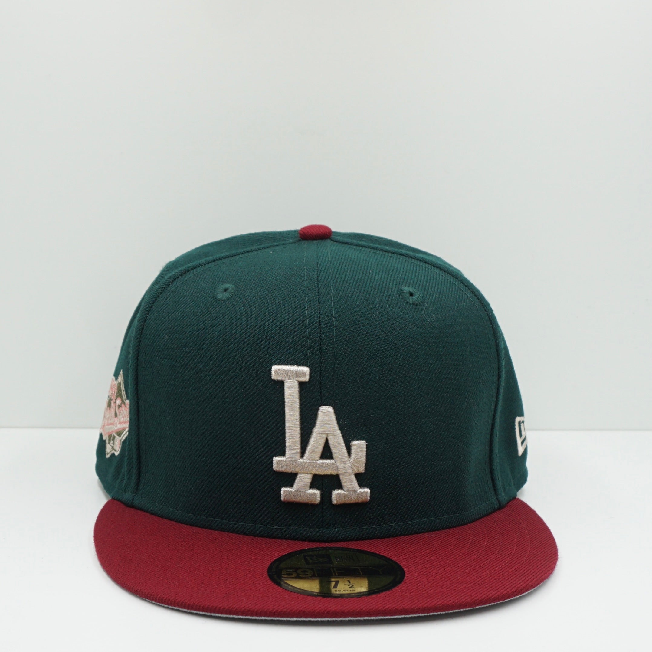 New Era Cooperstown Los Angeles Dodgers Green/Red Fitted Cap