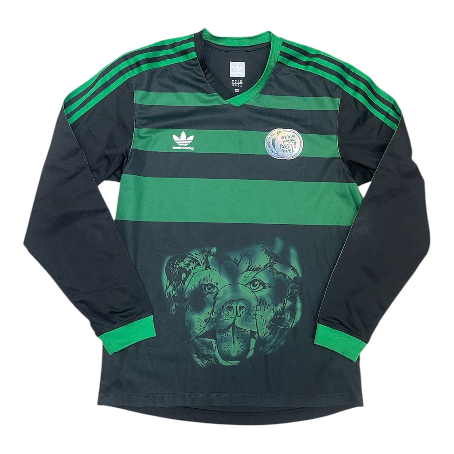 Adidas Skateboarding TyShawn 98 Black Green Jersey