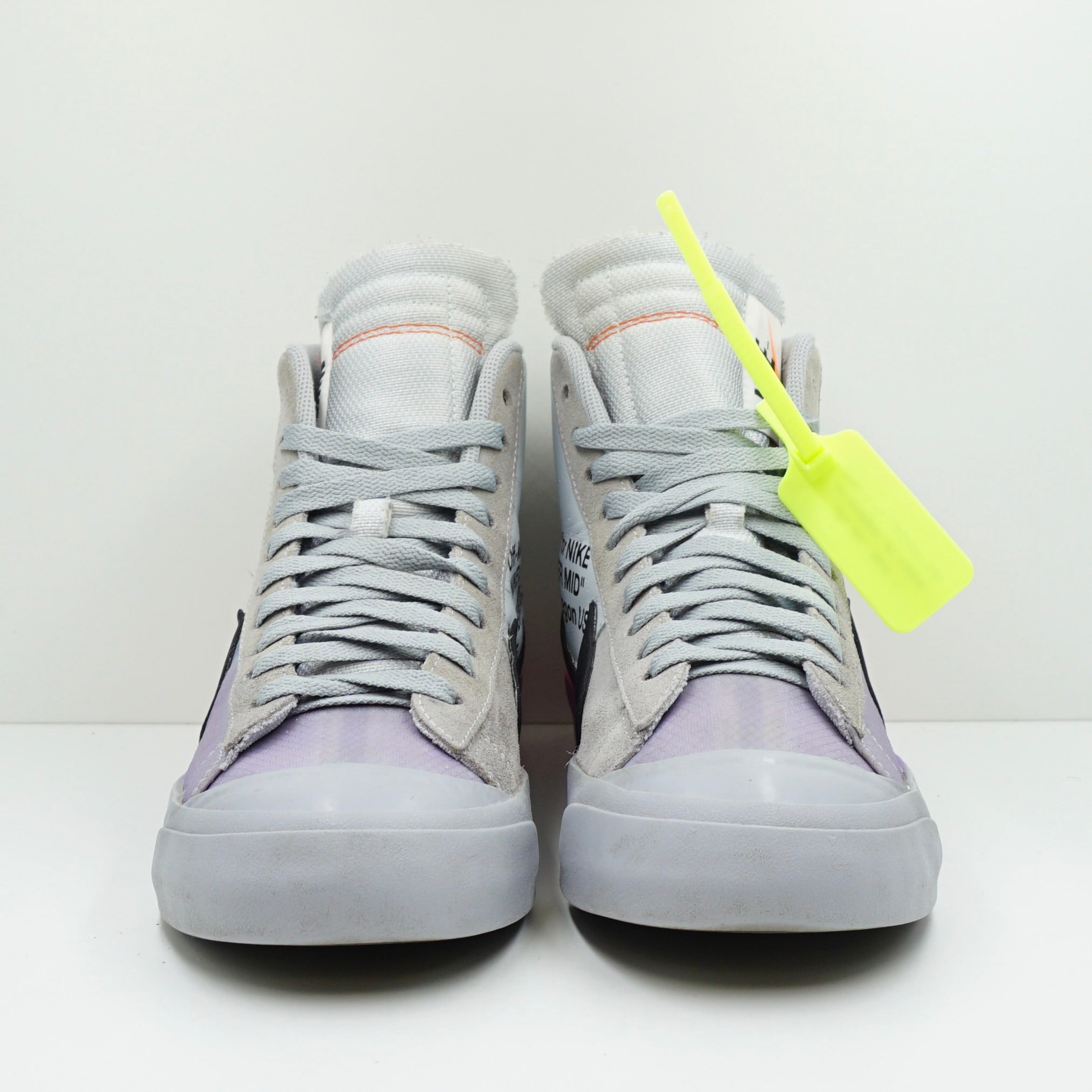 Nike Blazer Mid Off-White Wolf Grey Serena Queen