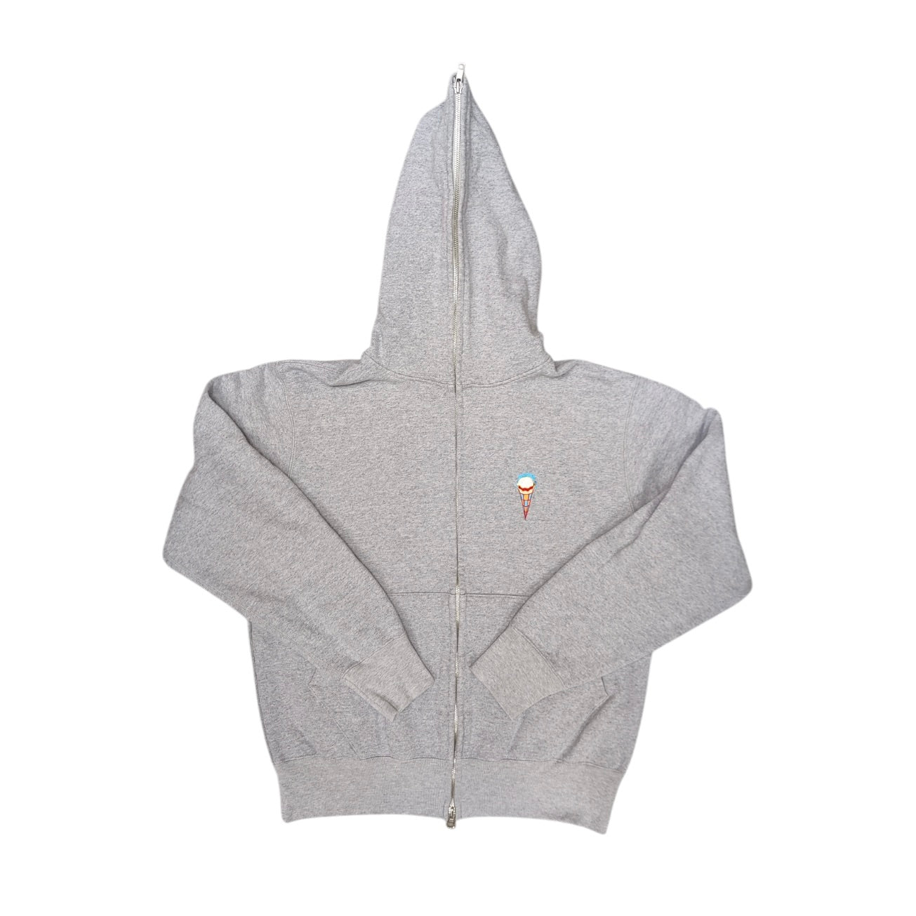 ICE Cream Rokin Jelly Bean Grey Full Zip Hoodie (Made in Japan)
