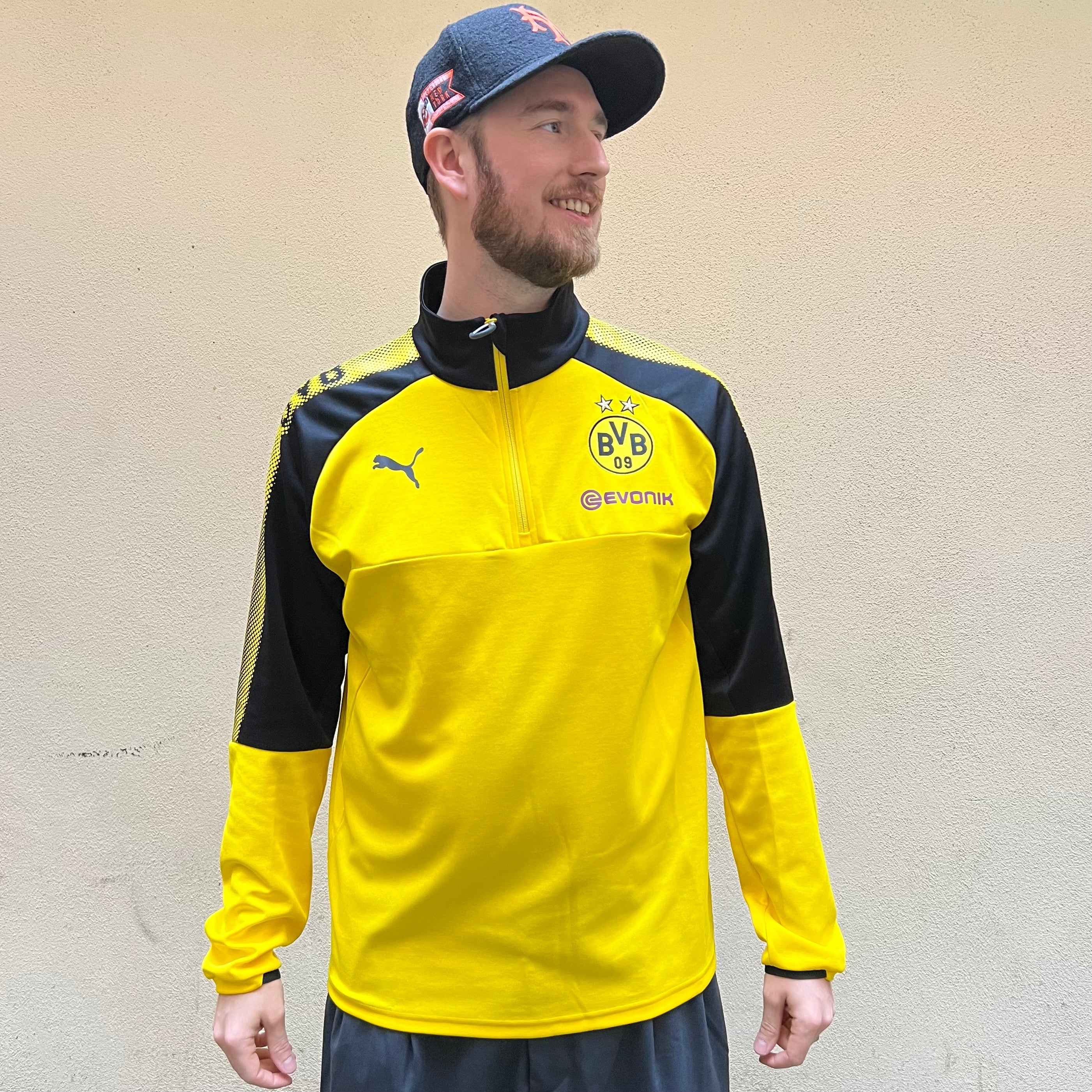 Puma Borussia Dortmund 2017/2018 Training Football Half Zip Jacket