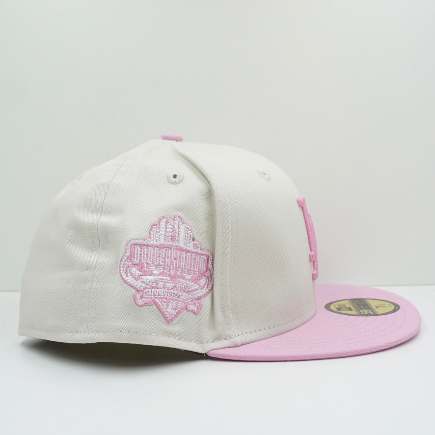 New Era Los Angeles Dodgers Beige Crown Fitted Cap