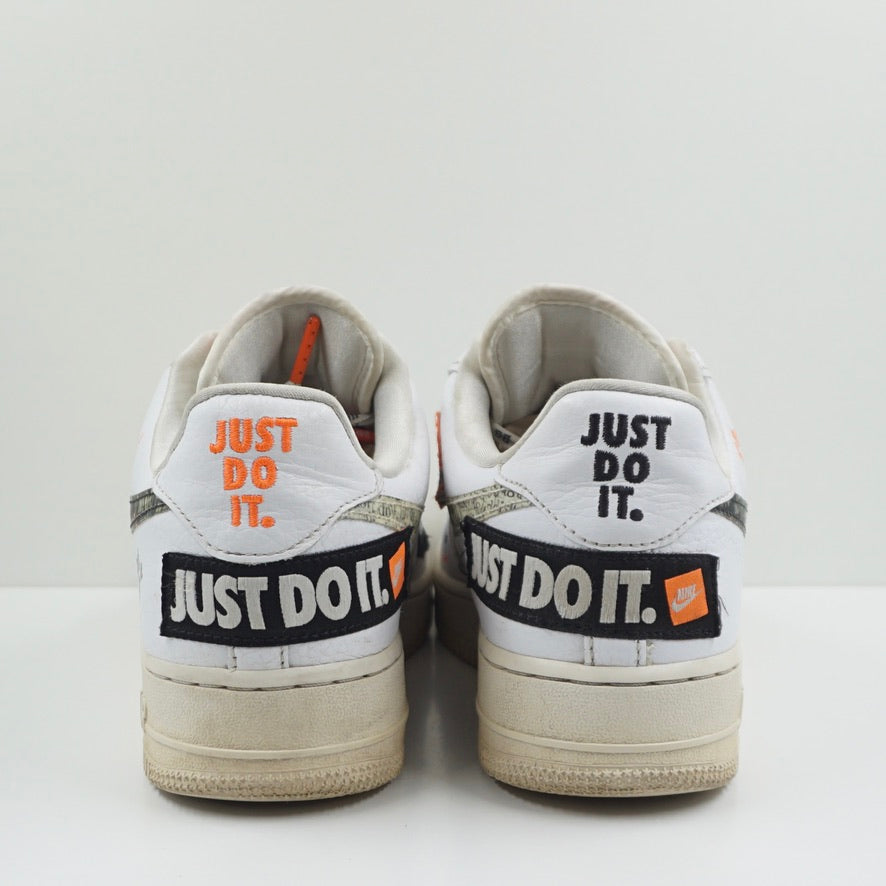 Nike Air Force 1 Low Just Do It Pack White Black