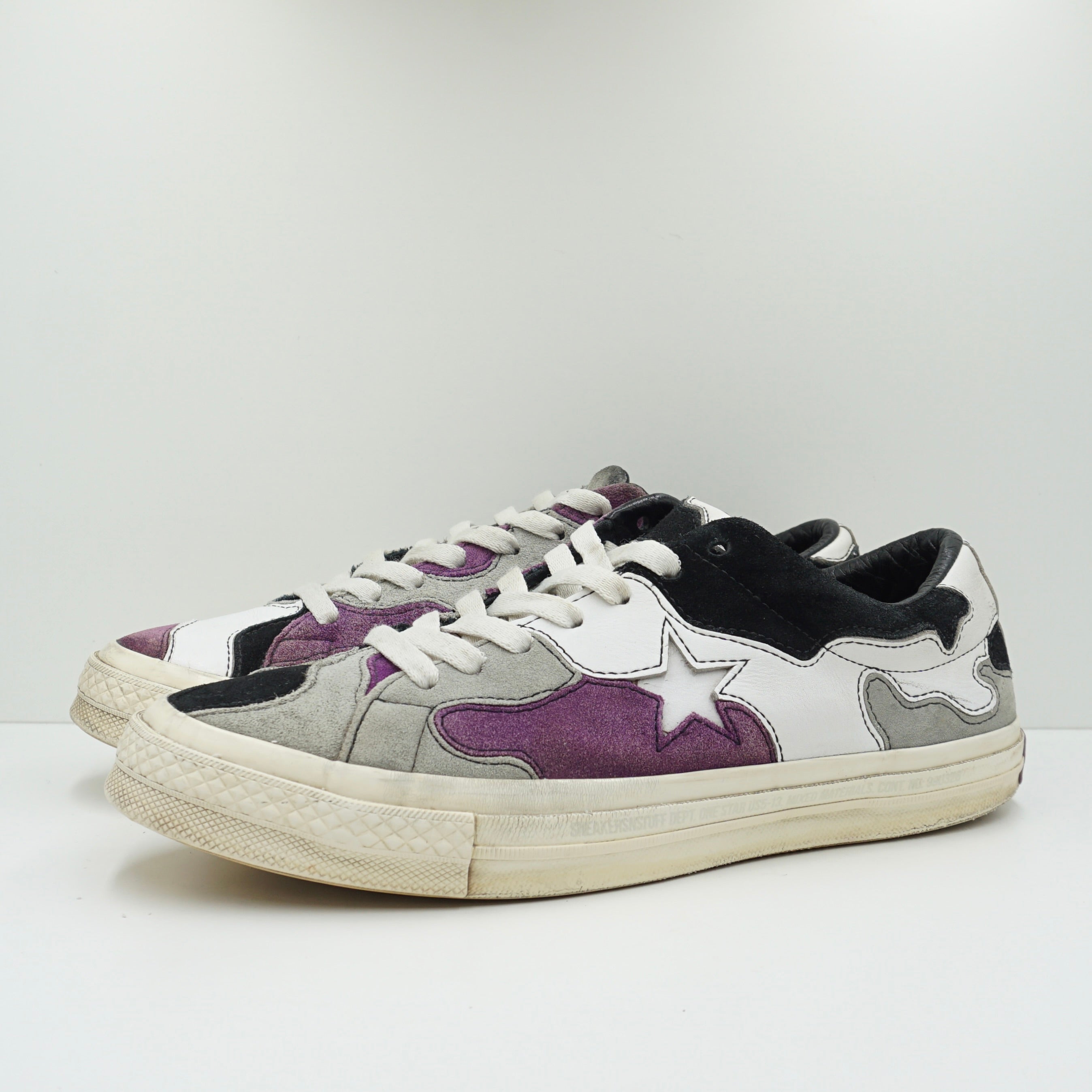 Converse One Star x Sneakersnstuff Camo Purple