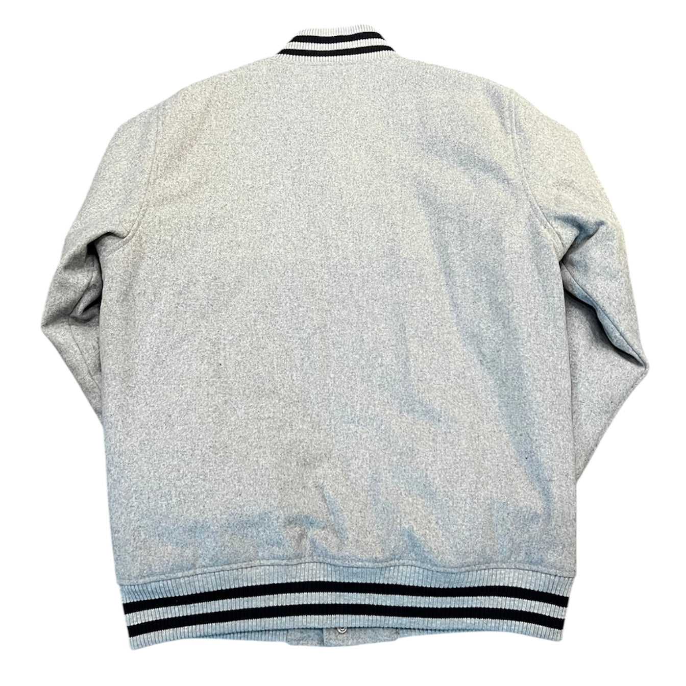 New Era Detroit Tigers Grey Bomber Jacket