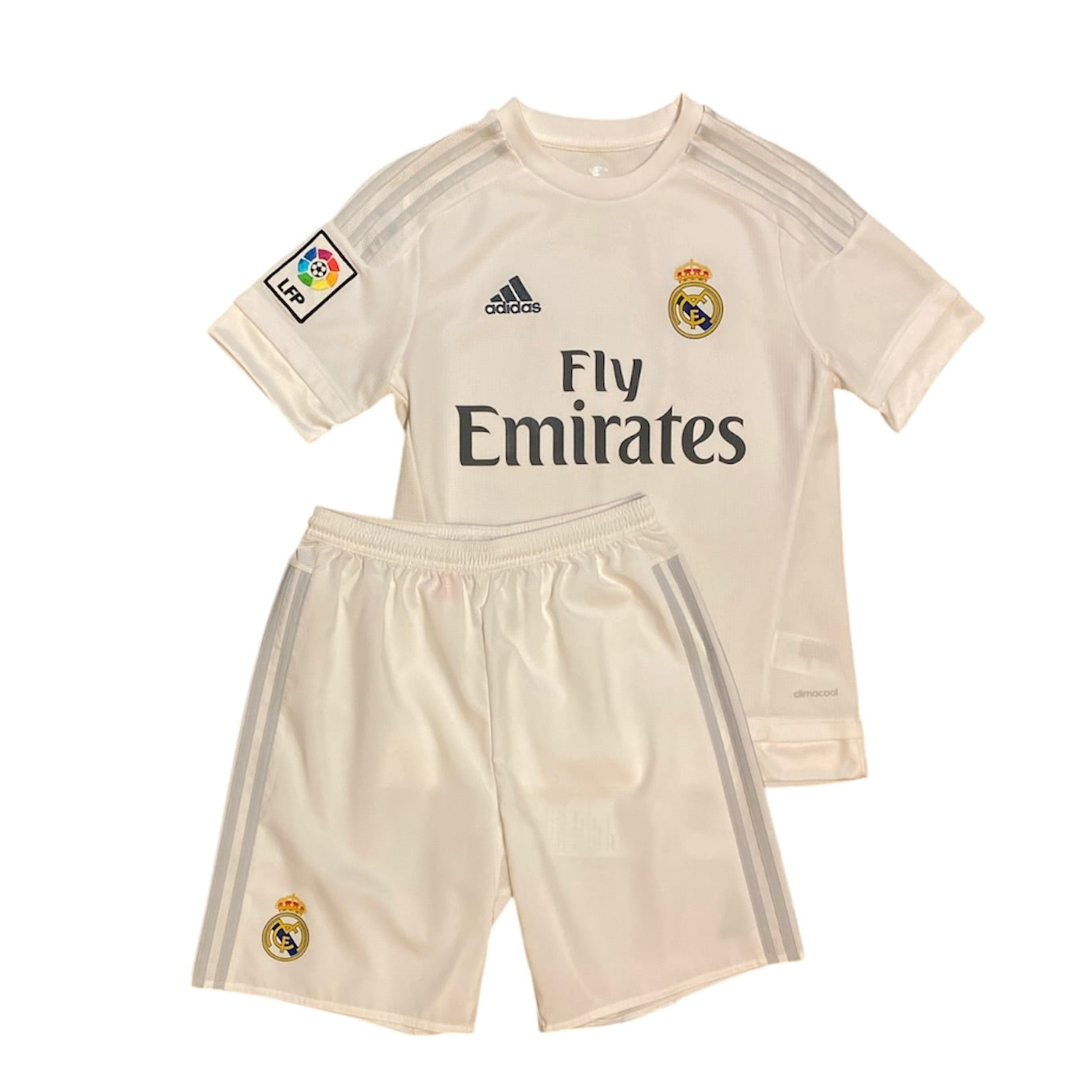 Adidas Real Madrid 2015/2016 Home Football Jersey & Shorts Set (Youth)