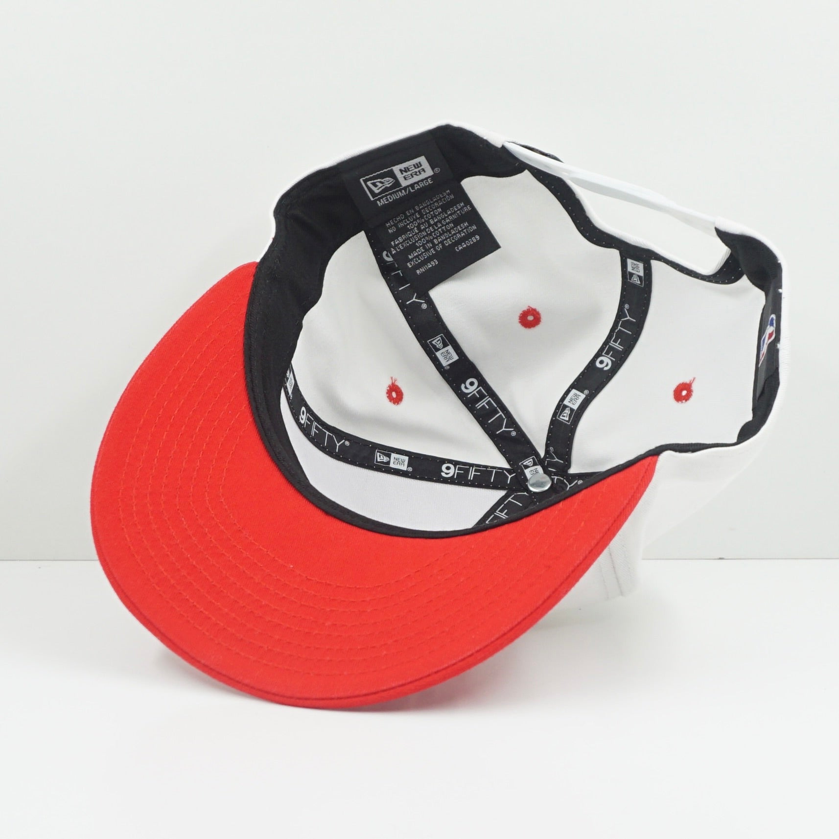 New Era Chicago Bulls Split Logo Snapback Cap