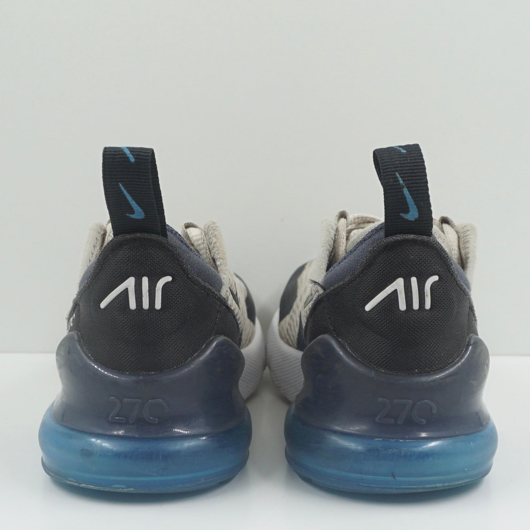 Nike Air Max 270 Football Grey Thunder Blue (PS)