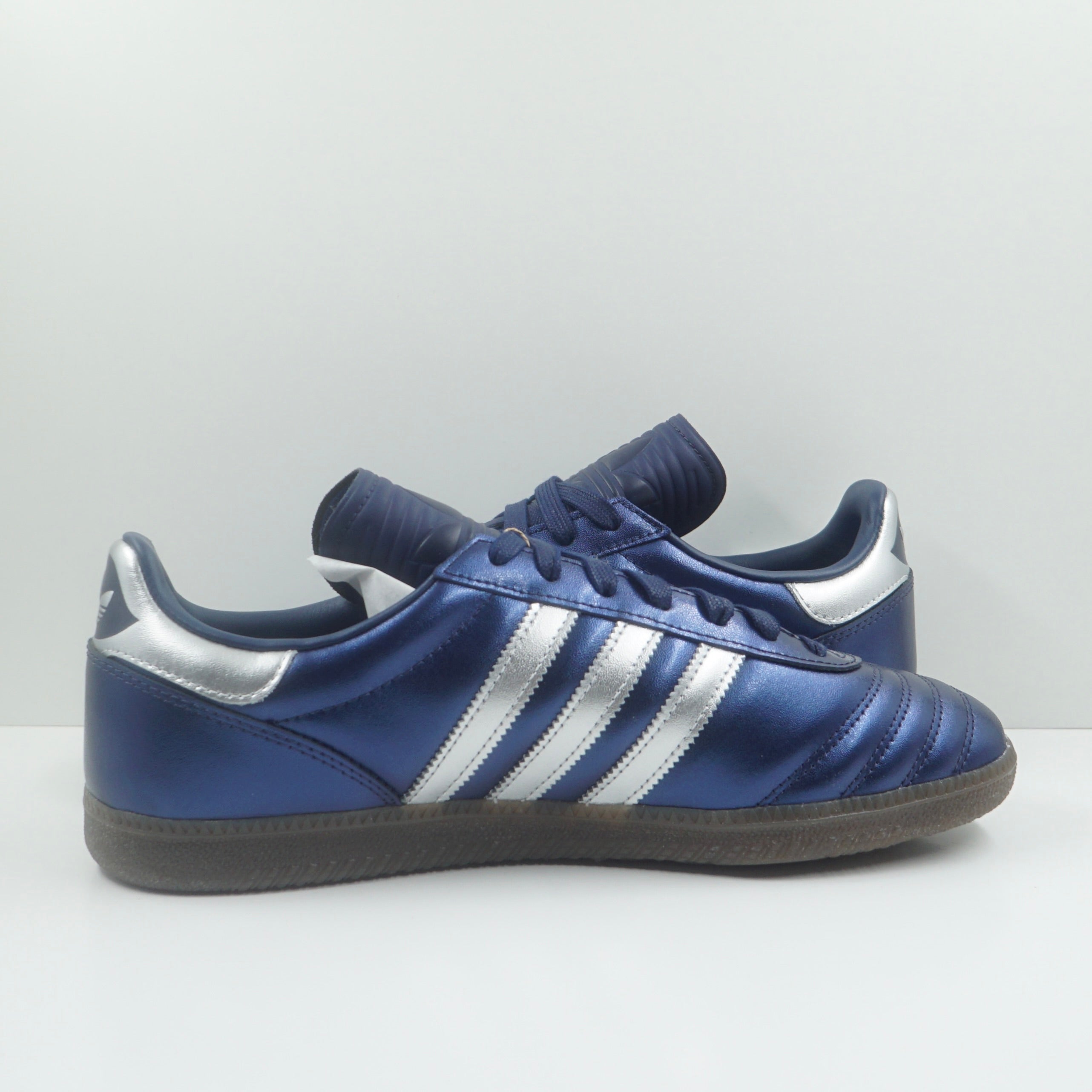 Adidas Samba JP Metallic Blue Silver