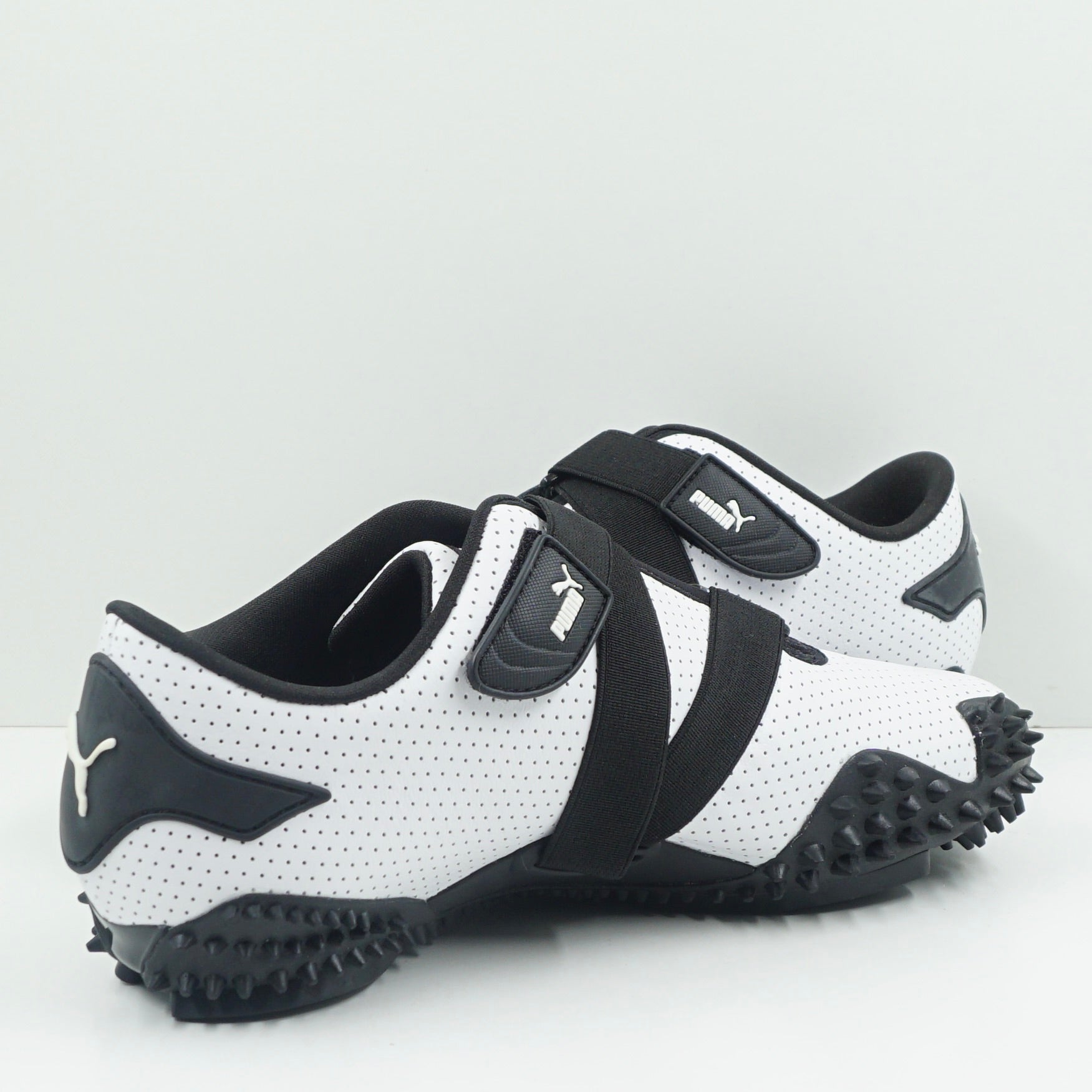 Puma Mostro Perforated Leather White Black