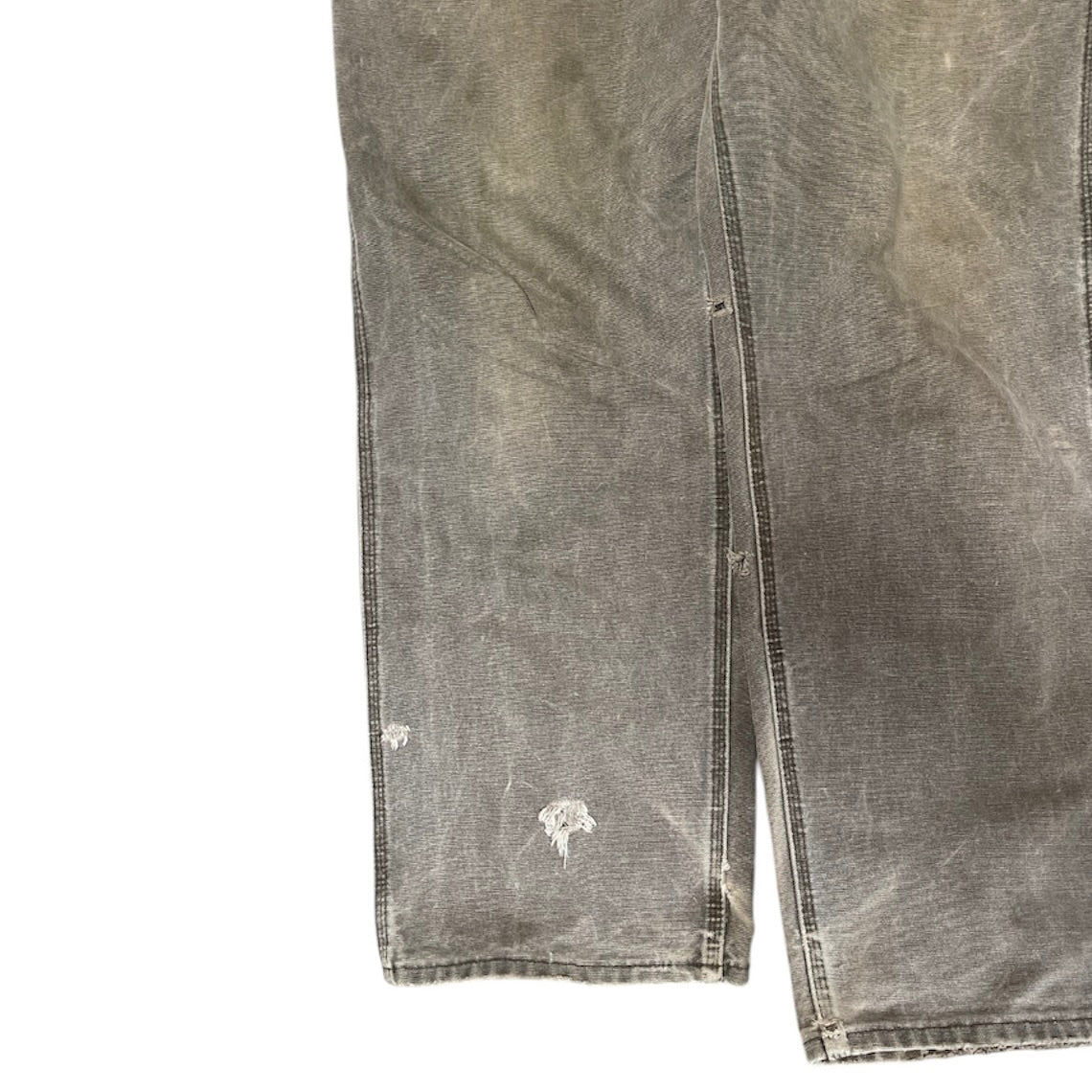 Carhartt WIP Single Knee Distressed Brown Pants