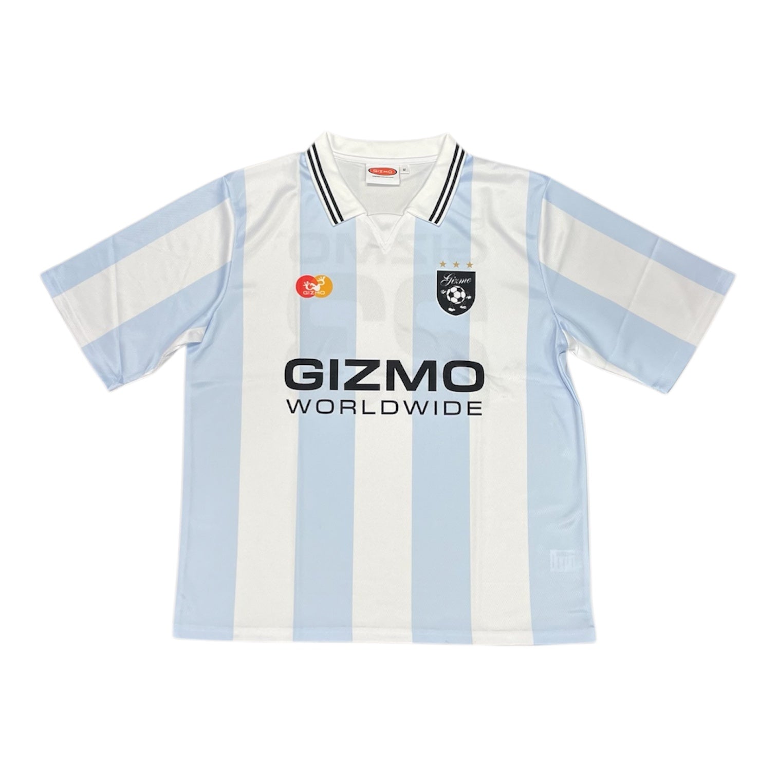 Gizmo Light Blue White Football Jersey