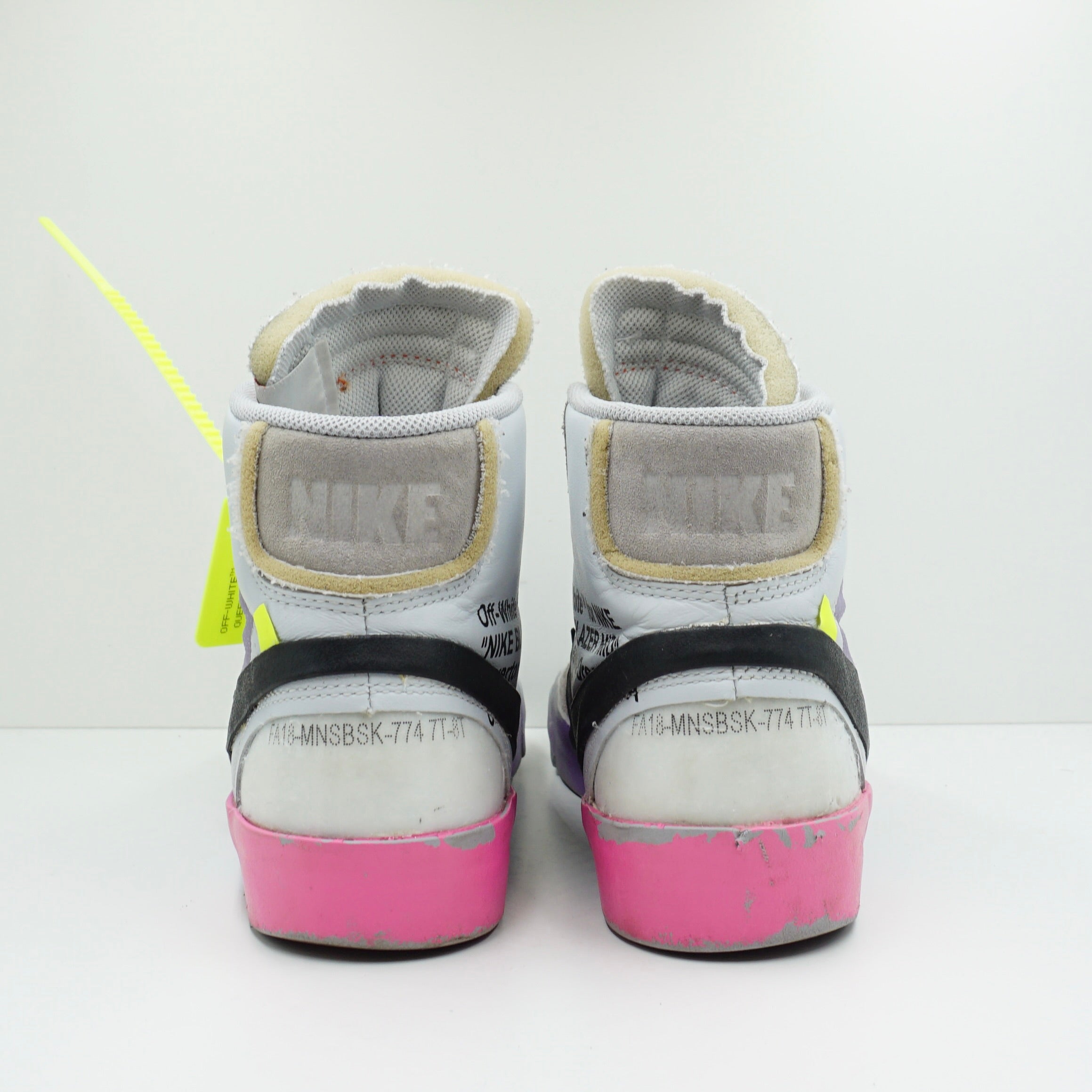 Nike Blazer Mid Off-White Wolf Grey Serena Queen