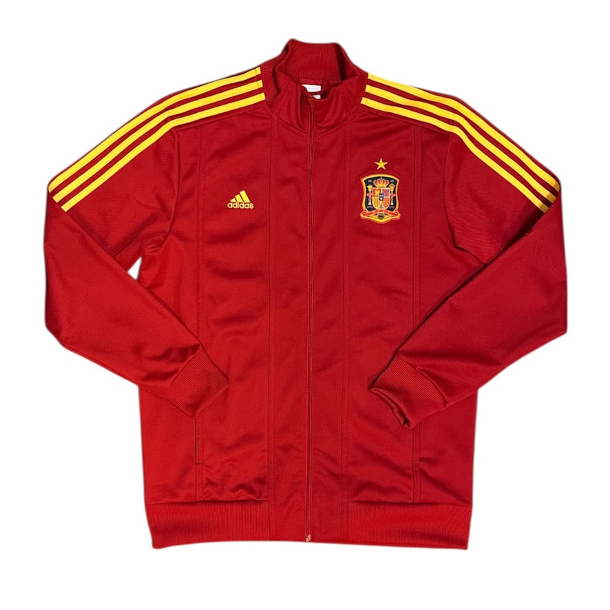 Adidas Spain 2012/2013 Red Yellow Track Jacket