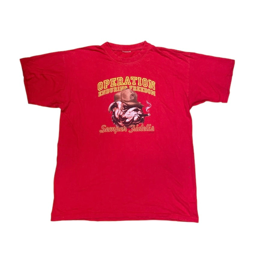 Operation Enduring Freedom Red Tshirt