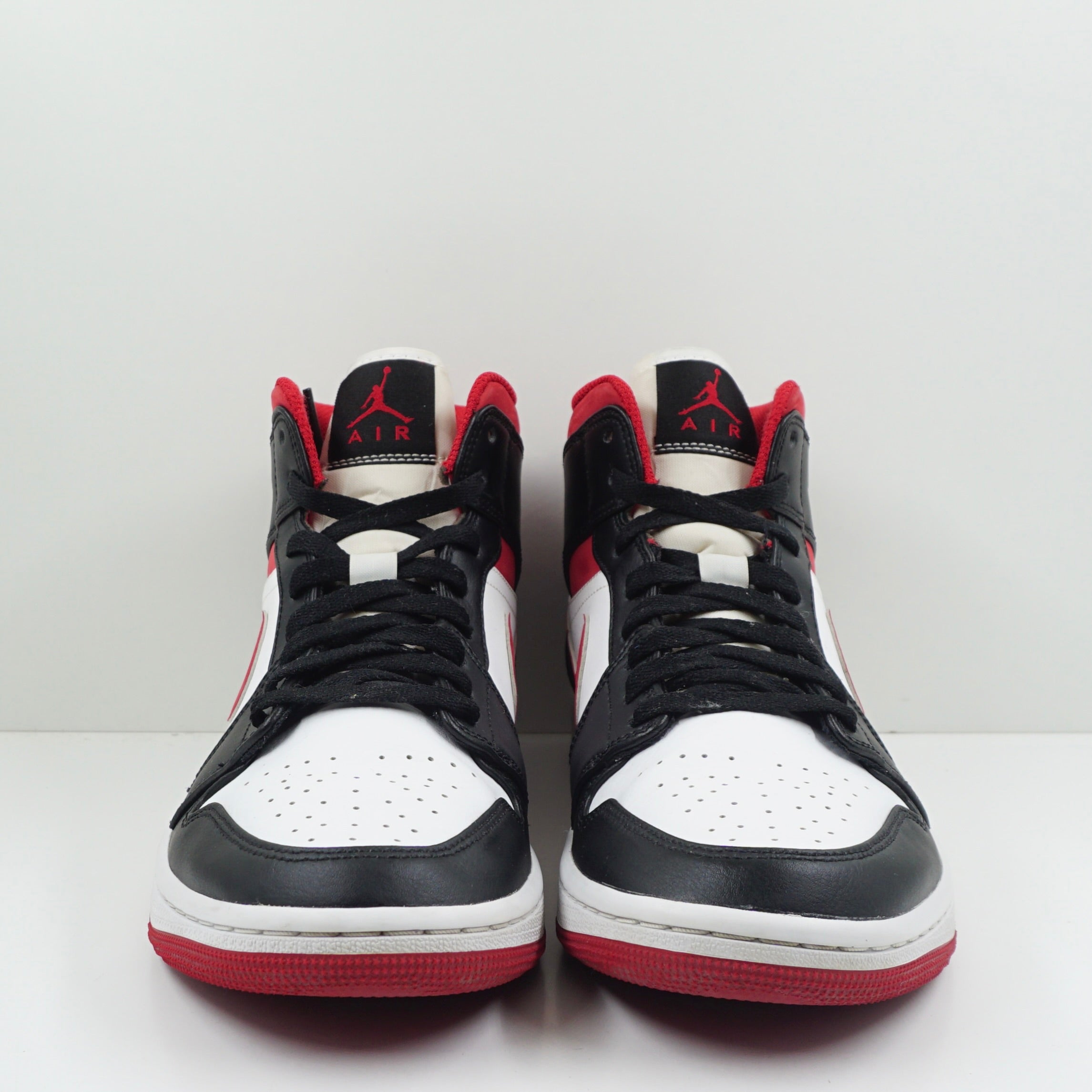 Jordan 1 Mid Gym Red Black White (2021)