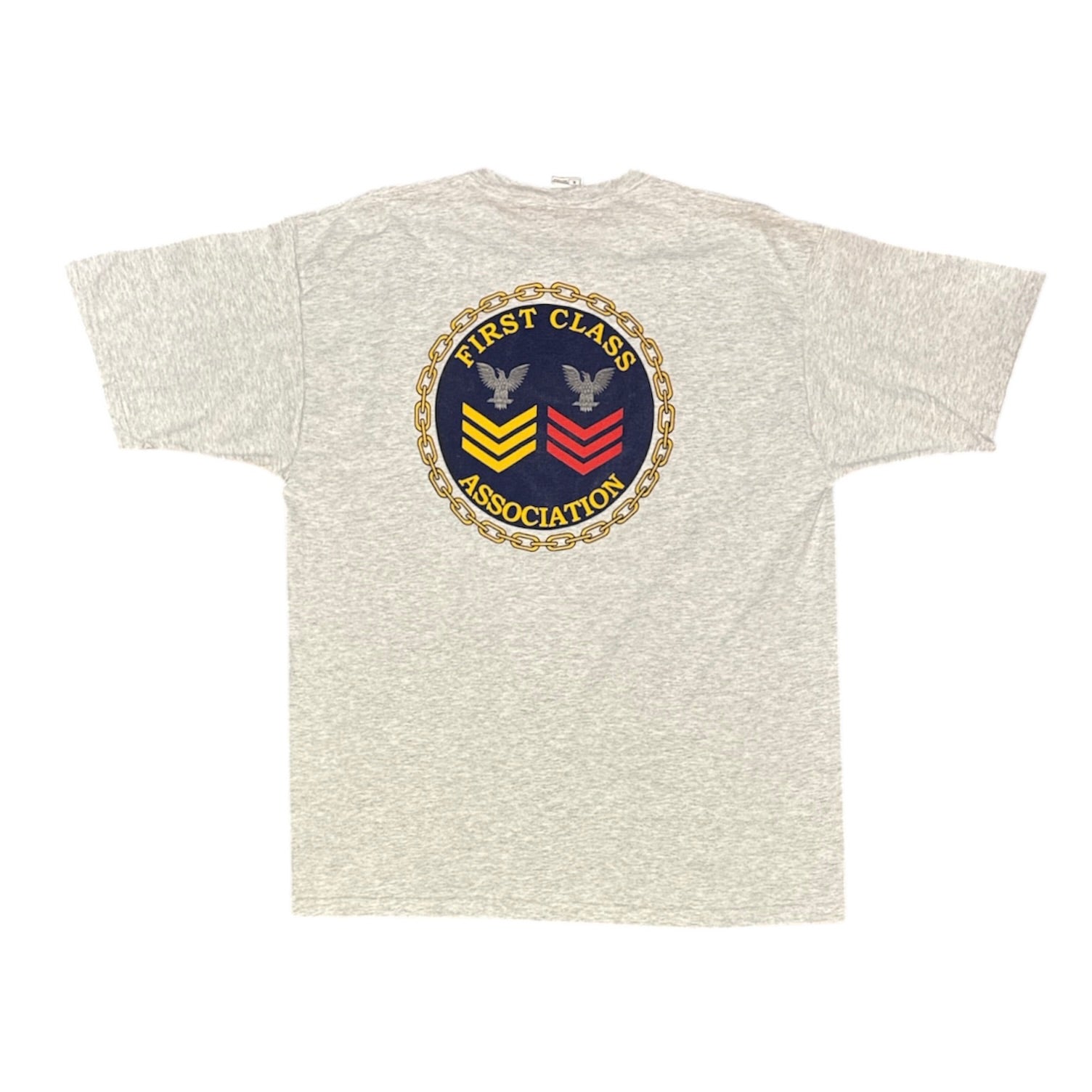 First Class Association Graphic Grey Tshirt