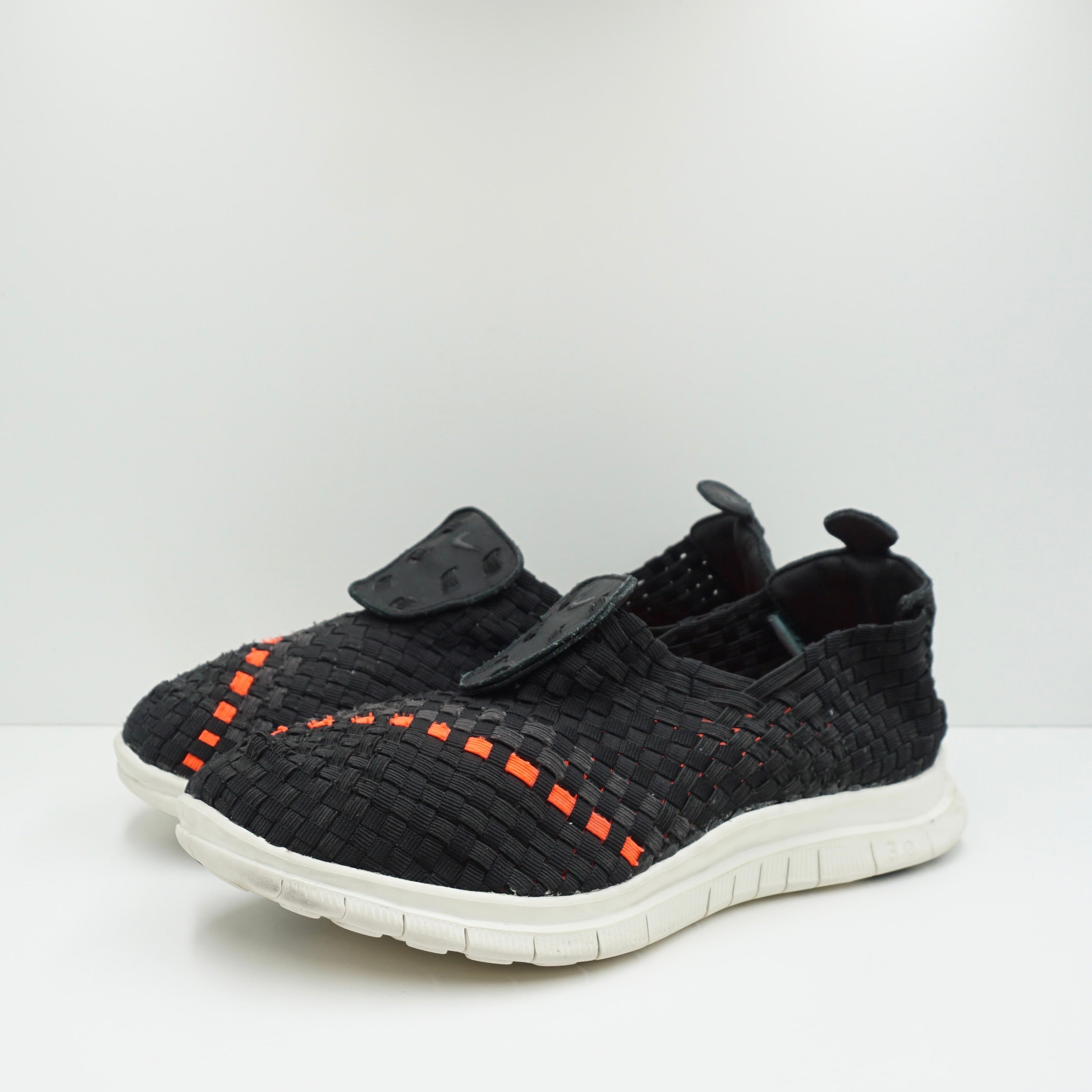 Nike Free Woven Black Solar Red