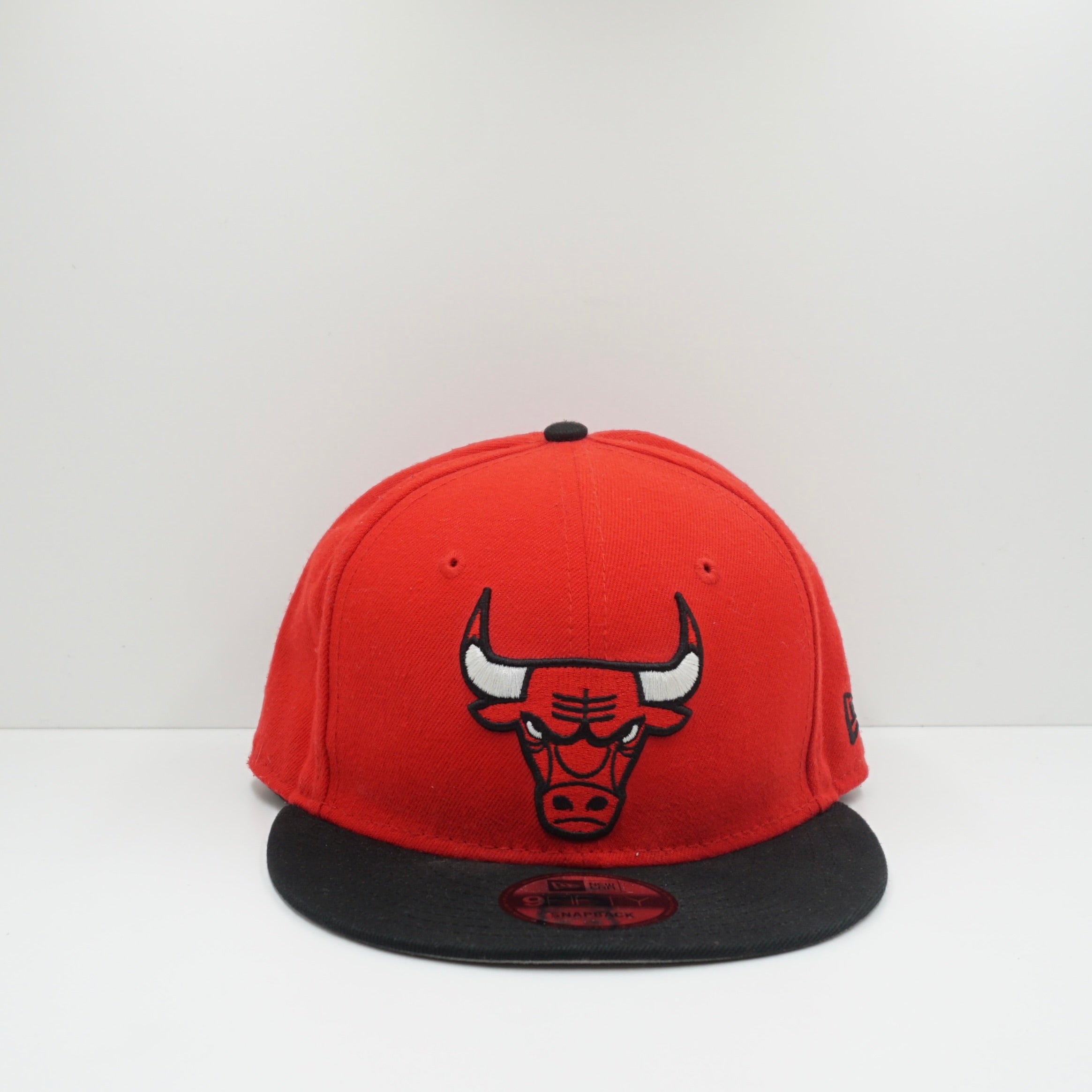 New Era Chicago Bulls Red Black Snapback Cap