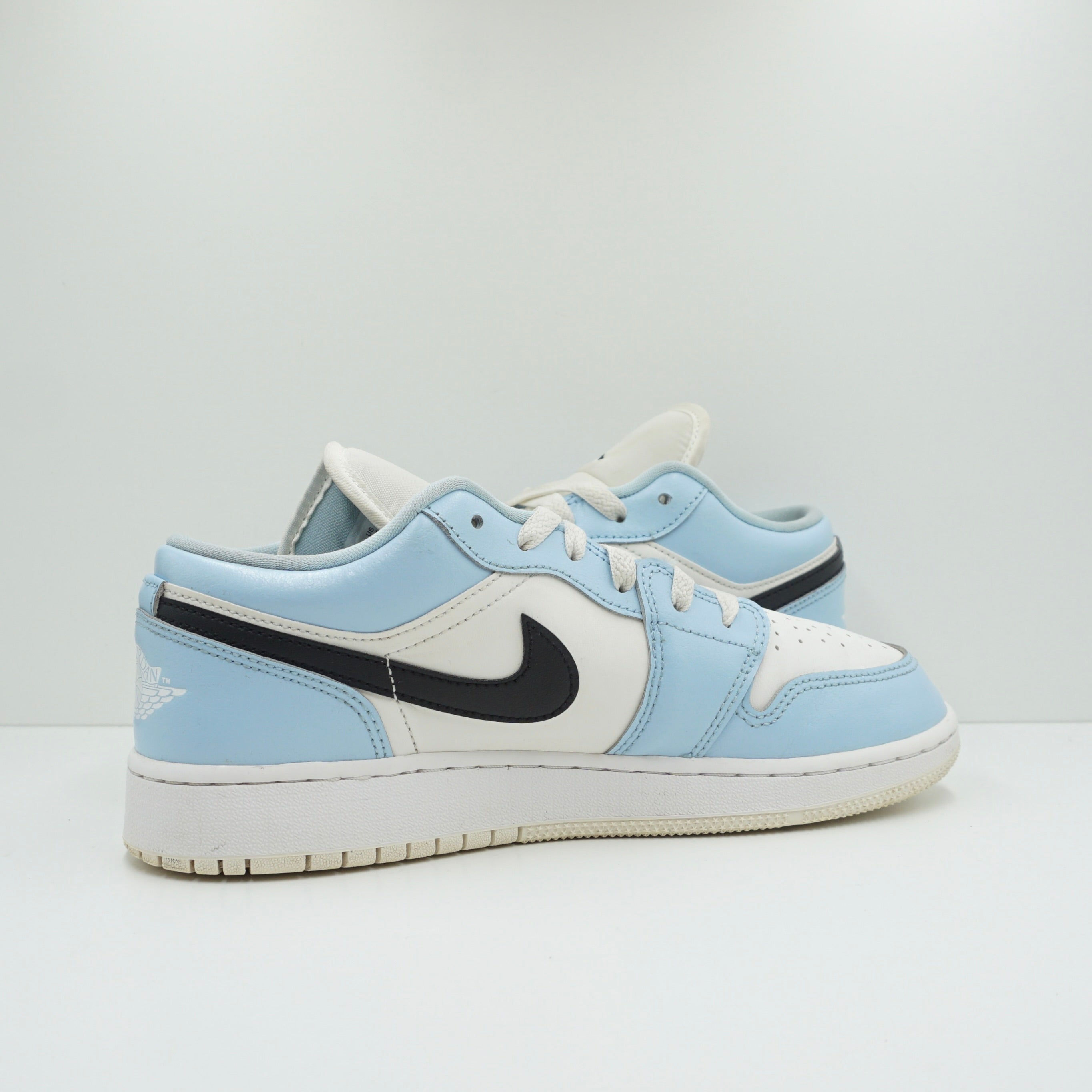 Jordan 1 Low Ice Blue Black (GS)