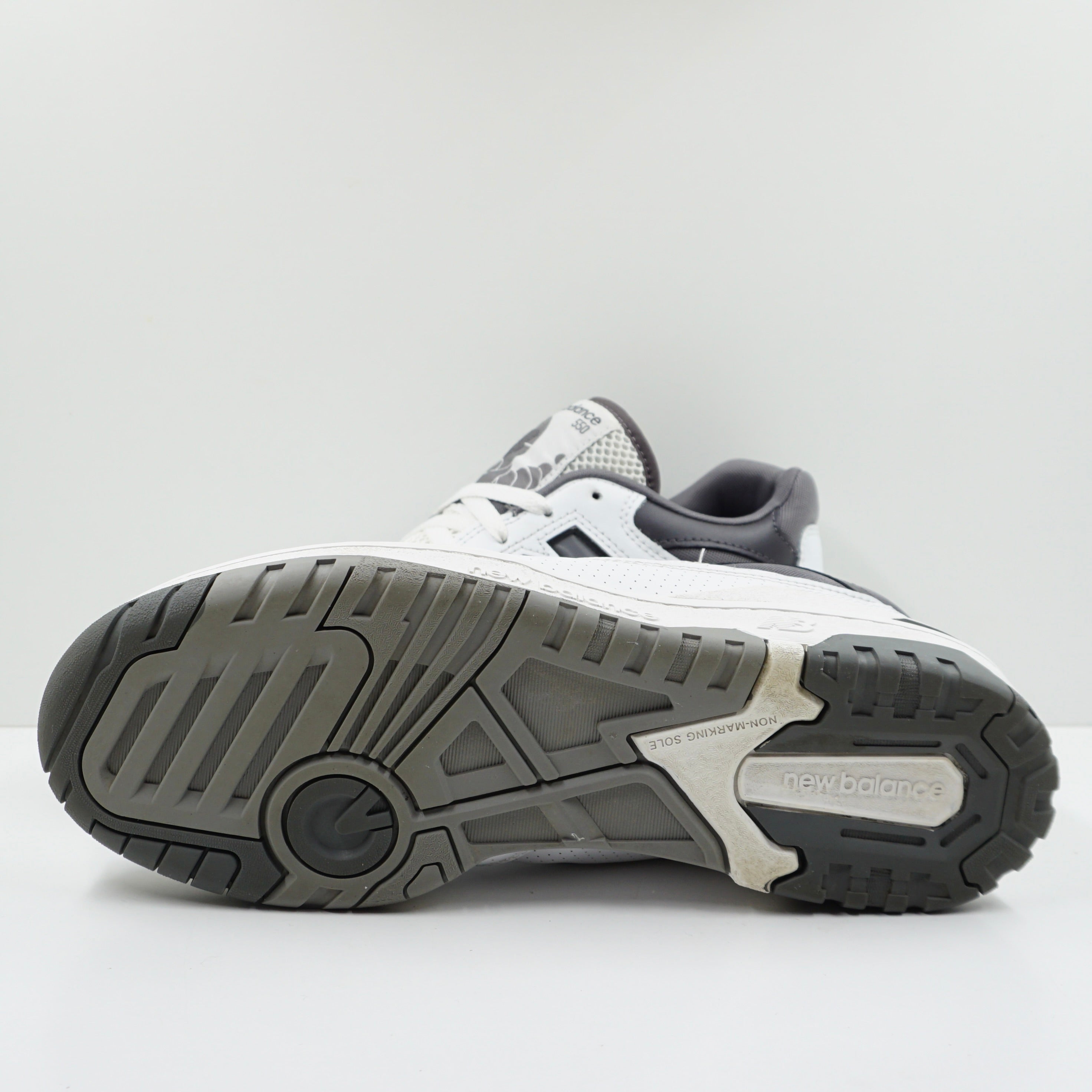 New Balance 550 White Grey Dark Grey