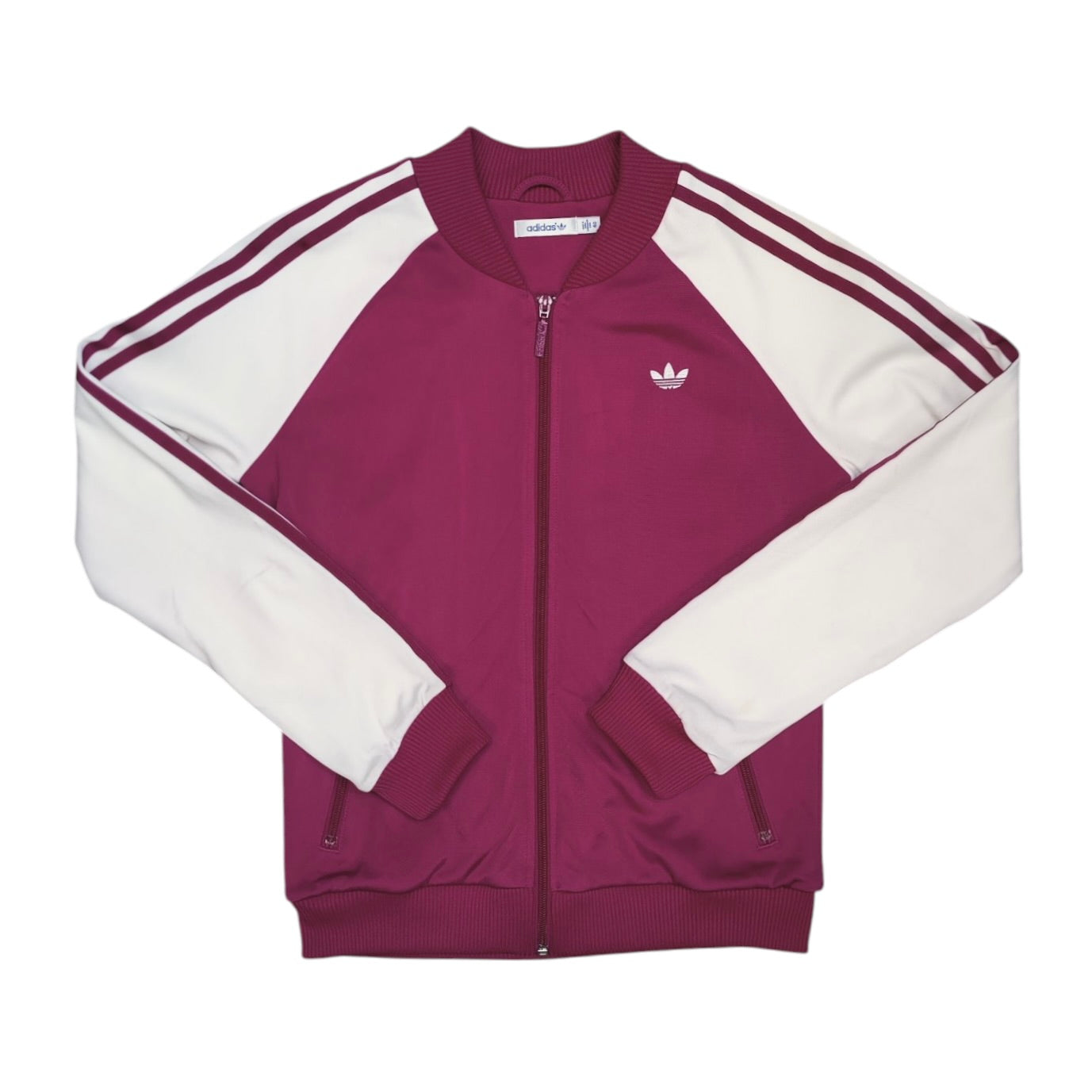 Adidas Fushia White Track Top (W)